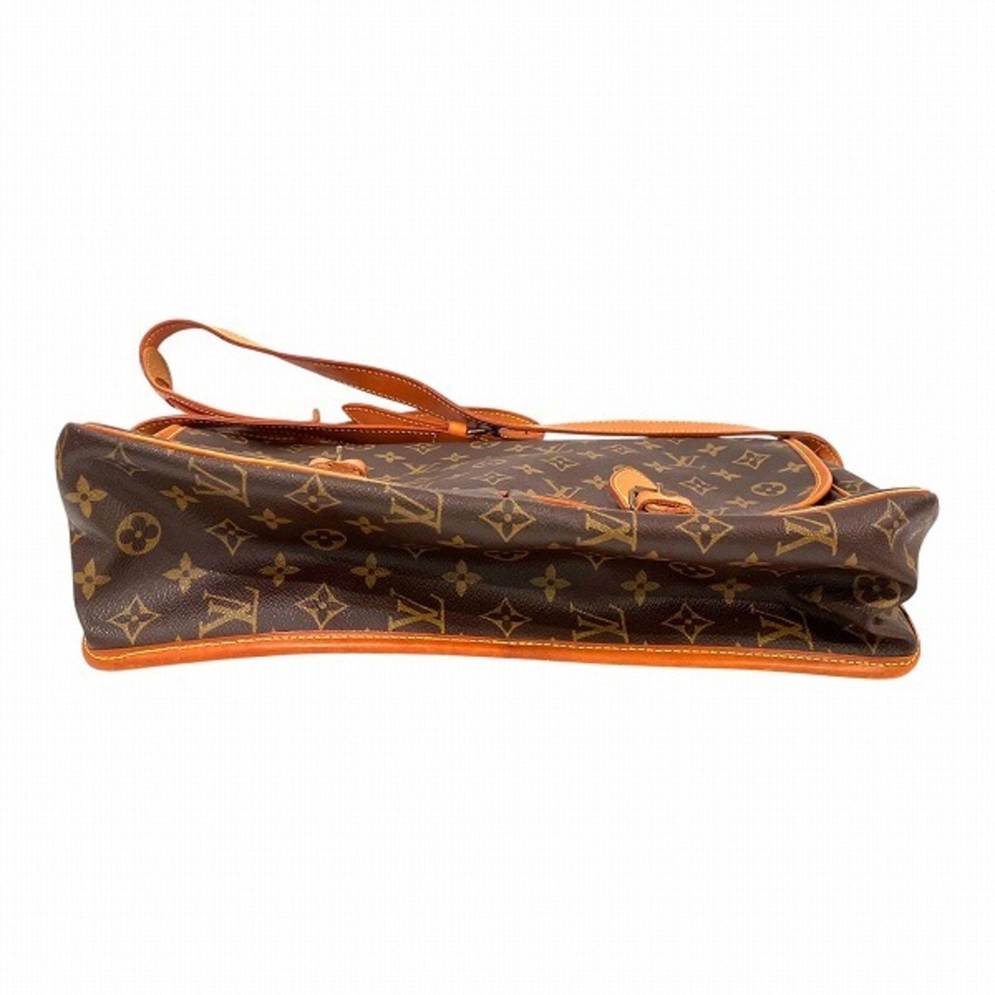 Louis Vuitton Gibecière, Brown, Canvas, shoulder
