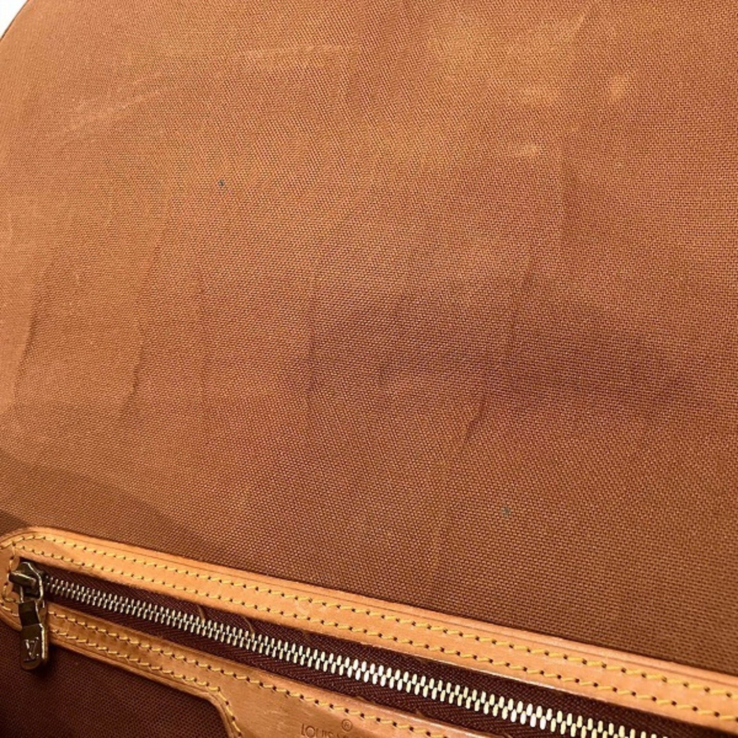 Louis Vuitton Gibecière, Brown, Canvas, shoulder
