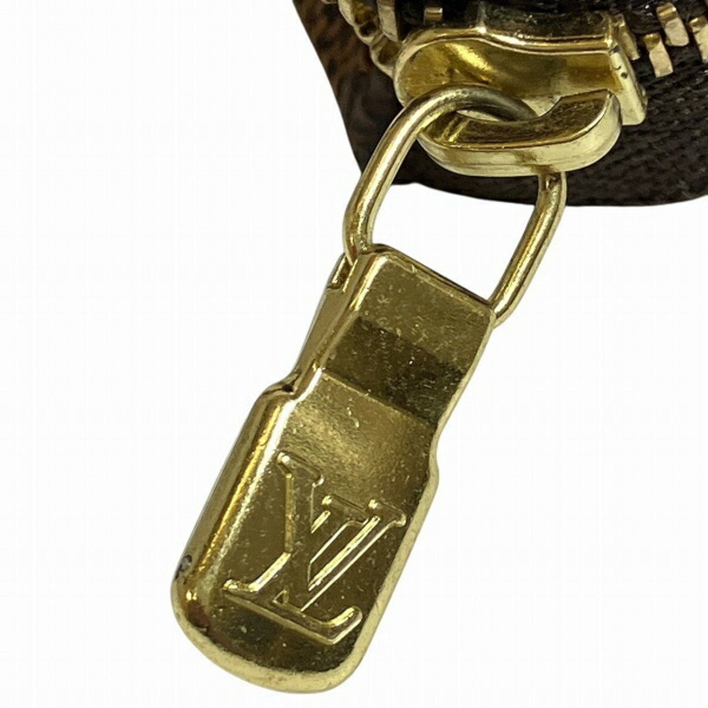 Louis Vuitton Trousse makeup, Brown, Canvas, clutch