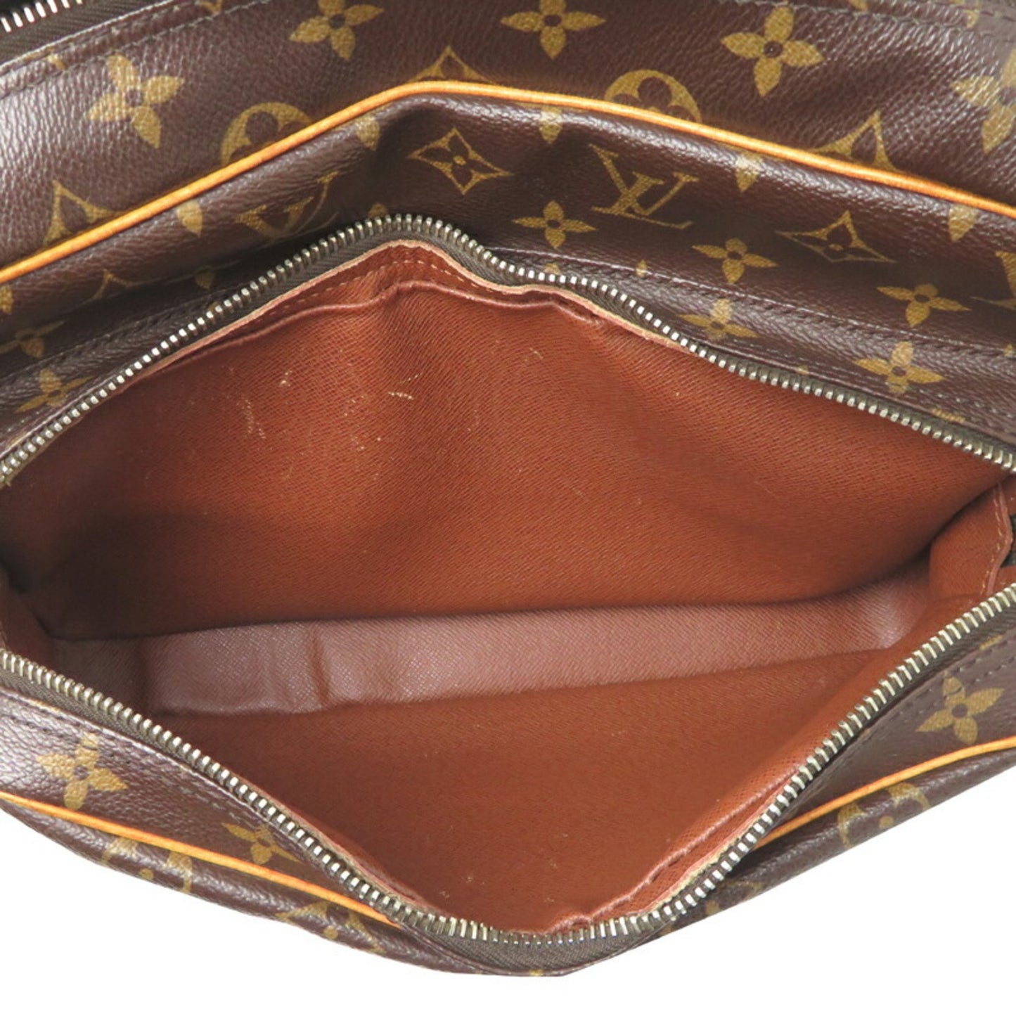 Louis Vuitton Nile, Brown, Canvas, shoulder