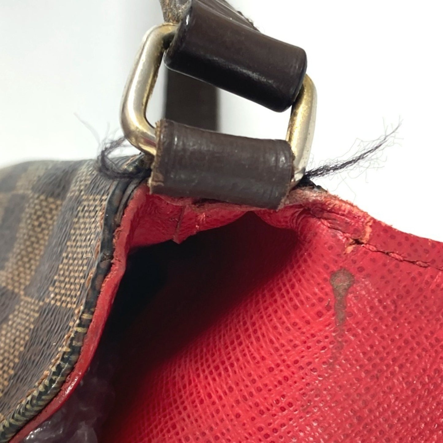 Louis Vuitton Musette Tango, Brown, Canvas, shoulder