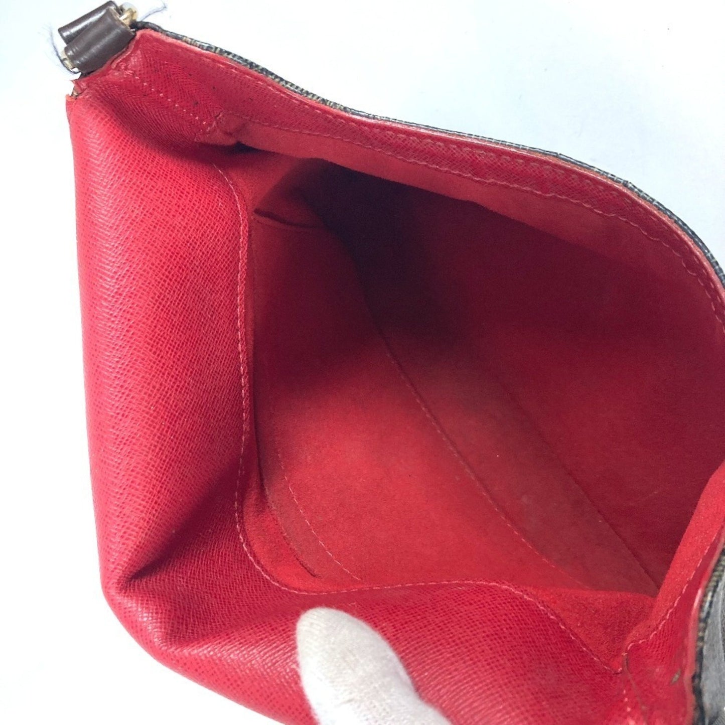 Louis Vuitton Musette Tango, Brown, Canvas, shoulder