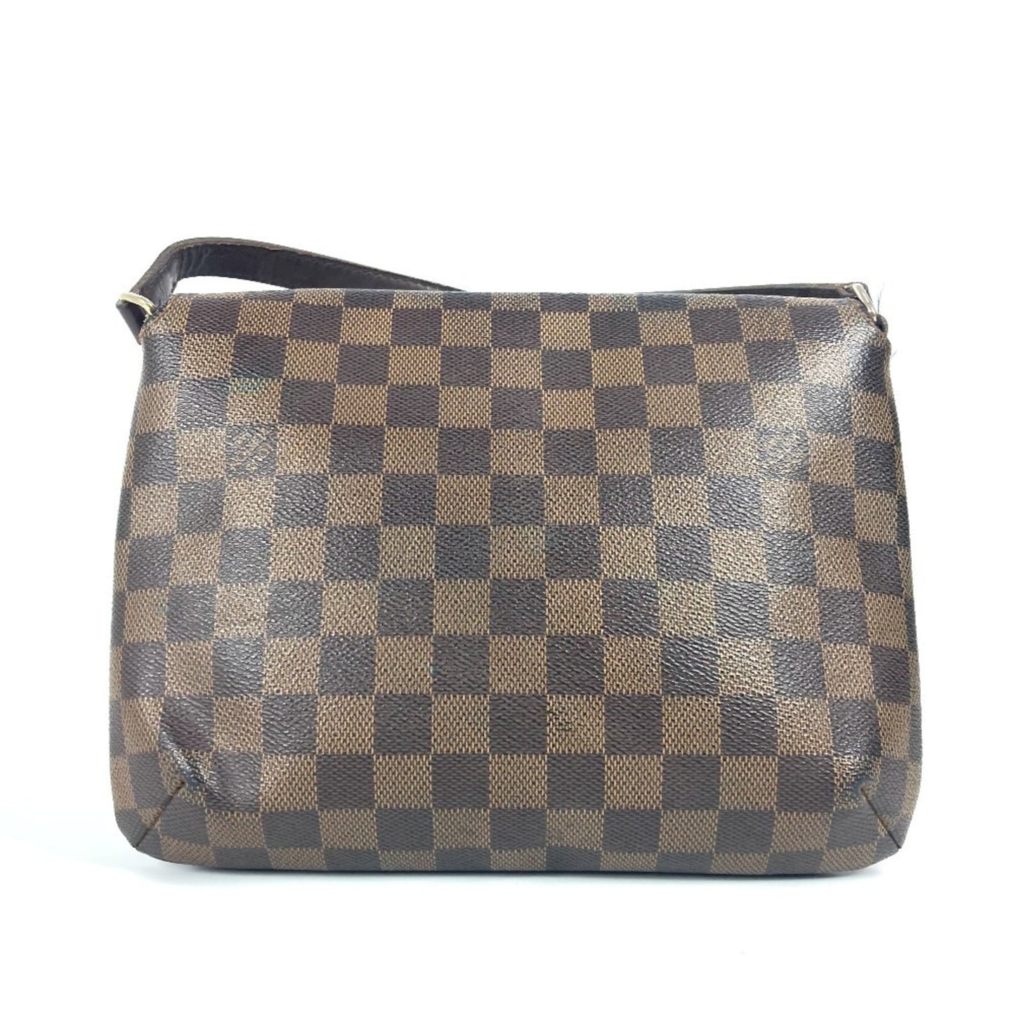 Louis Vuitton Musette Tango, Brown, Canvas, shoulder