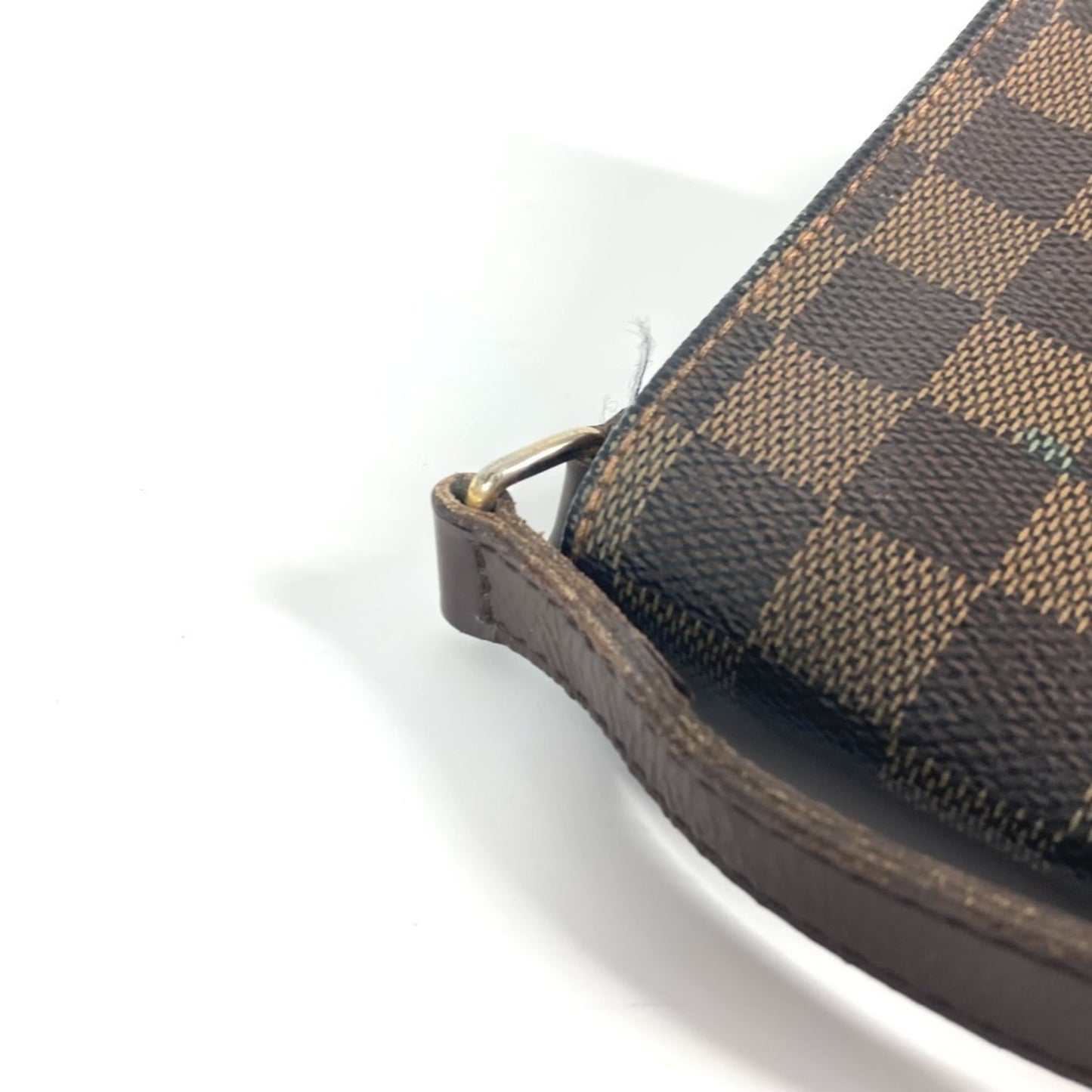 Louis Vuitton Musette Tango, Brown, Canvas, shoulder