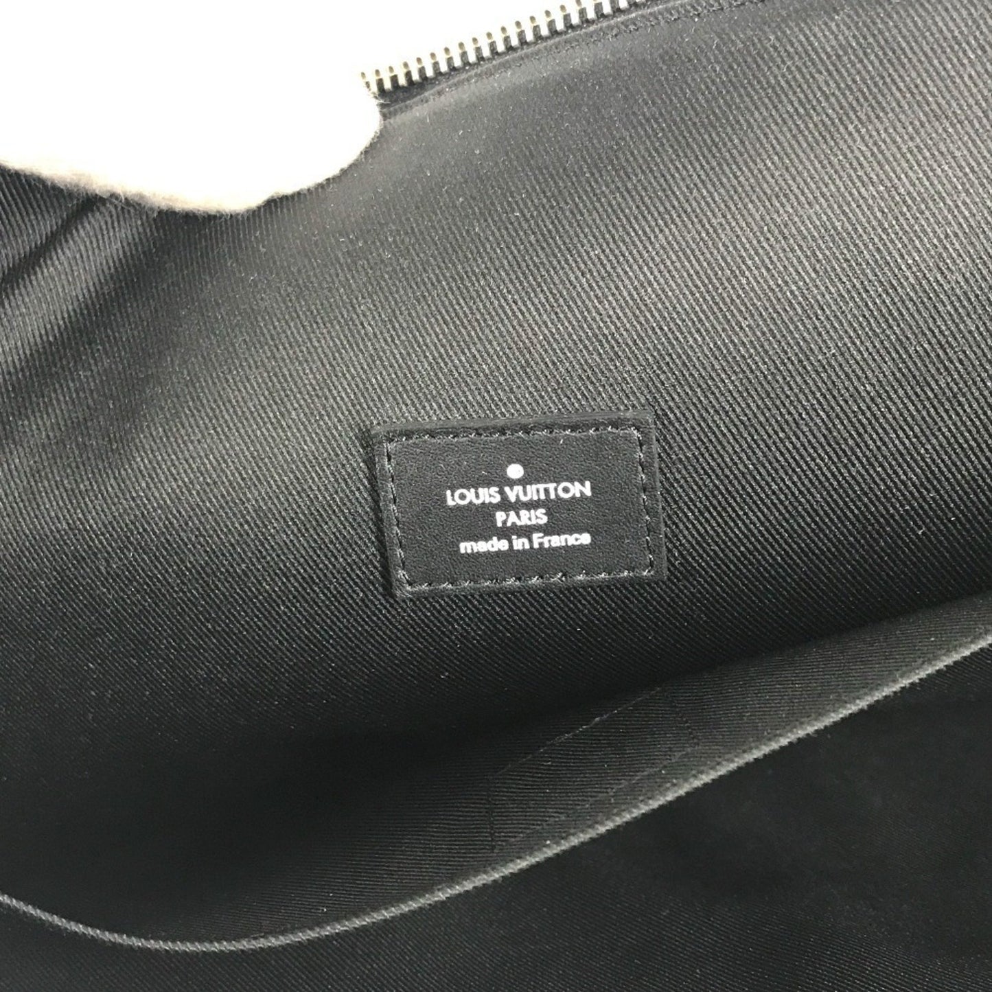 Louis Vuitton Pochette Jour Gm, Black, Canvas, clutch