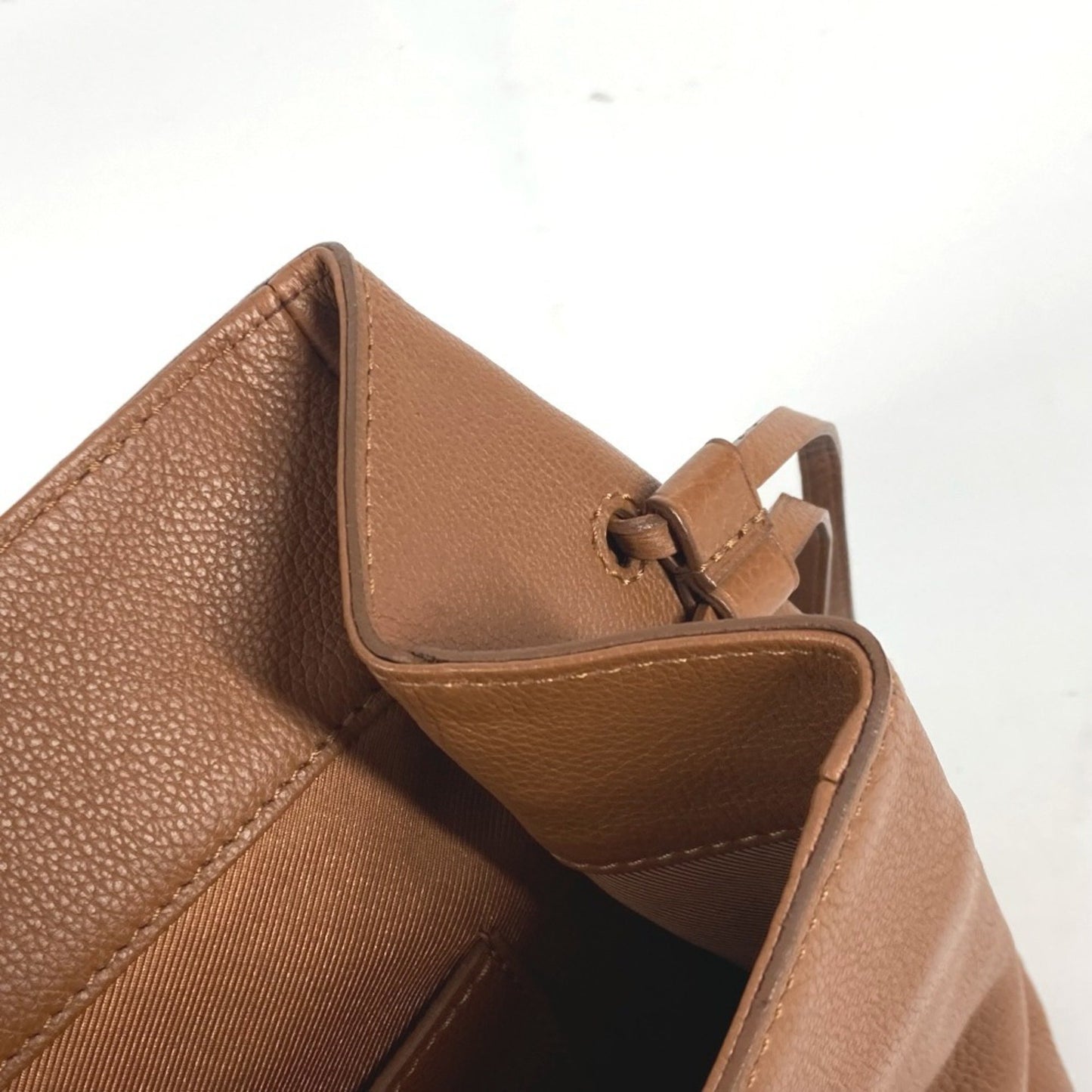 Louis Vuitton Lockme, Brown, Leather, tote