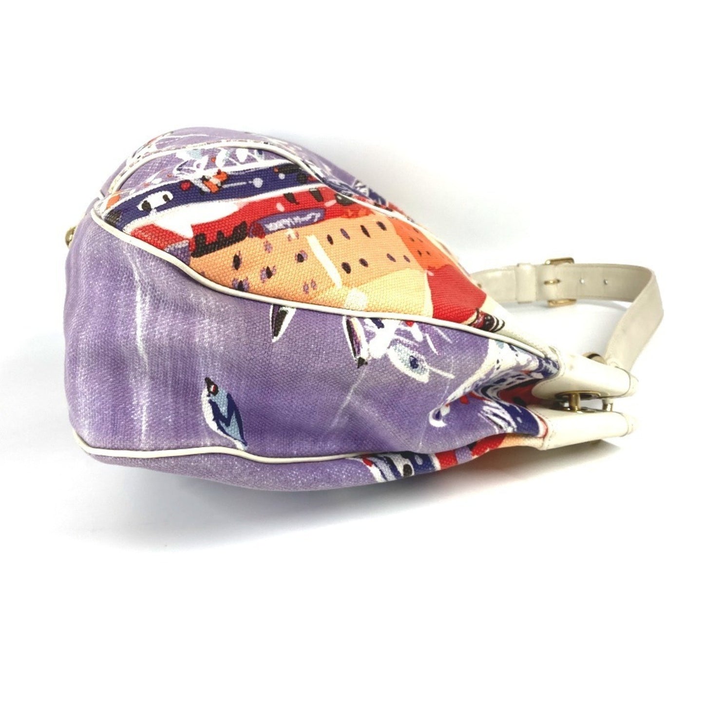 Louis Vuitton Galliera, Purple, Canvas, shoulder