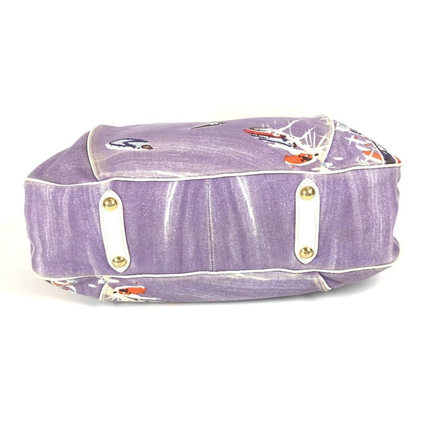 Louis Vuitton Galliera, Purple, Canvas, shoulder