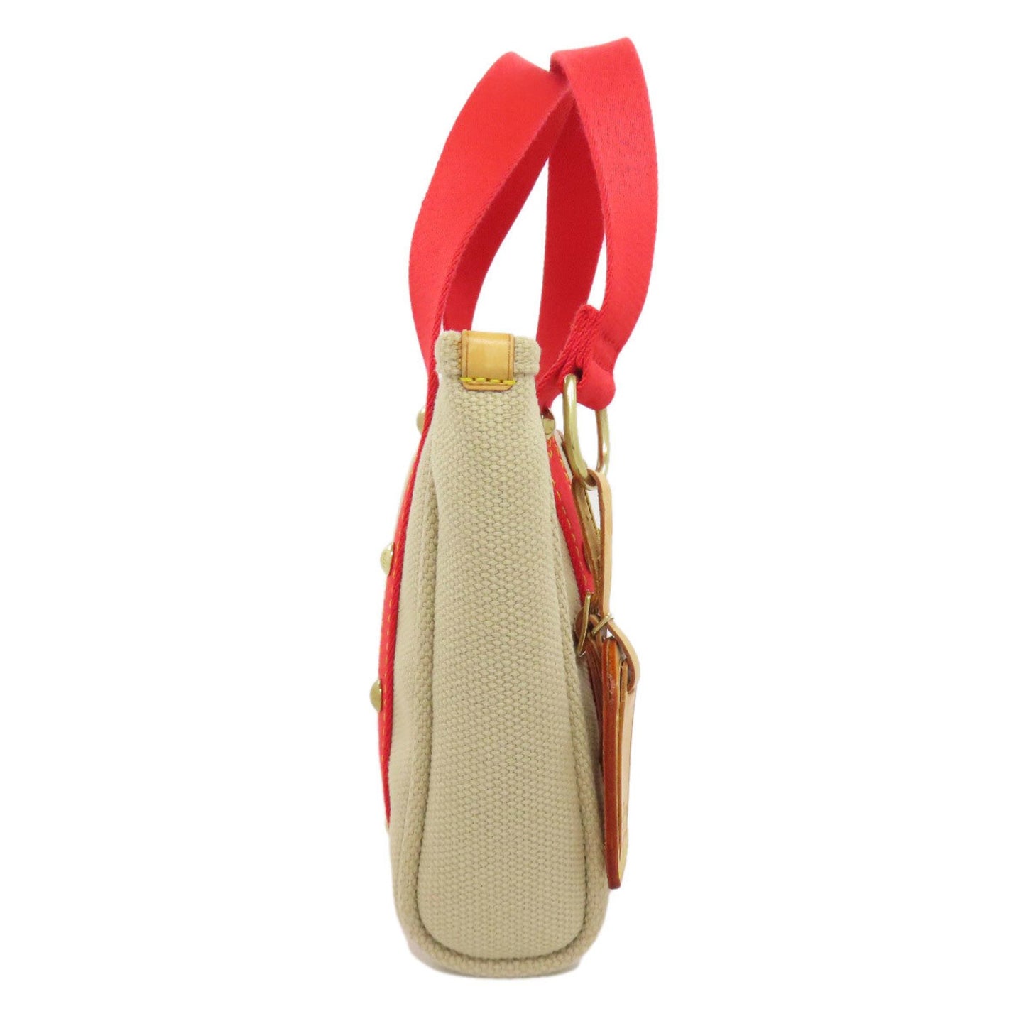 Louis Vuitton Antigua, Beige, Canvas, handbag
