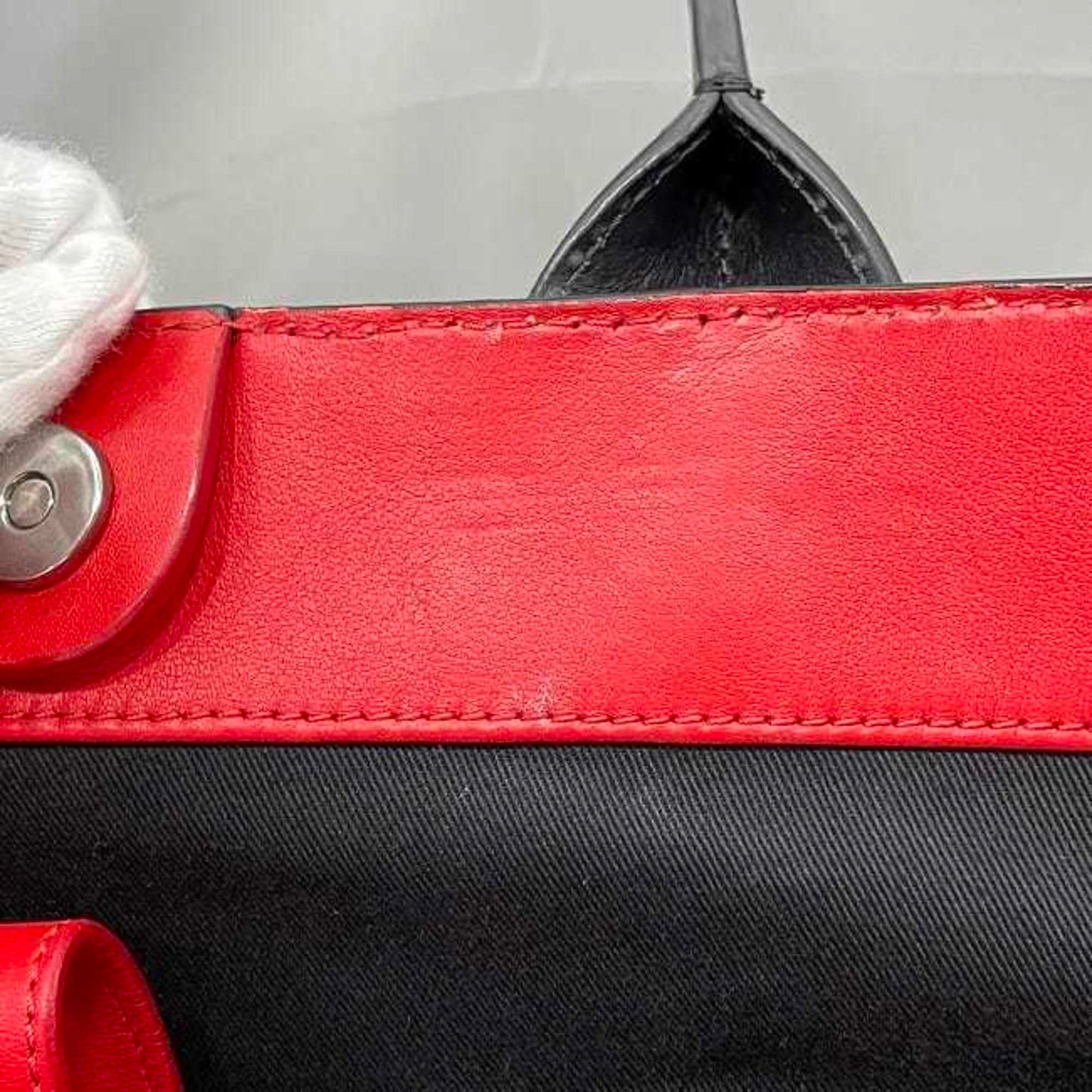 Christian Louboutin Cabata, Black, Leather, tote
