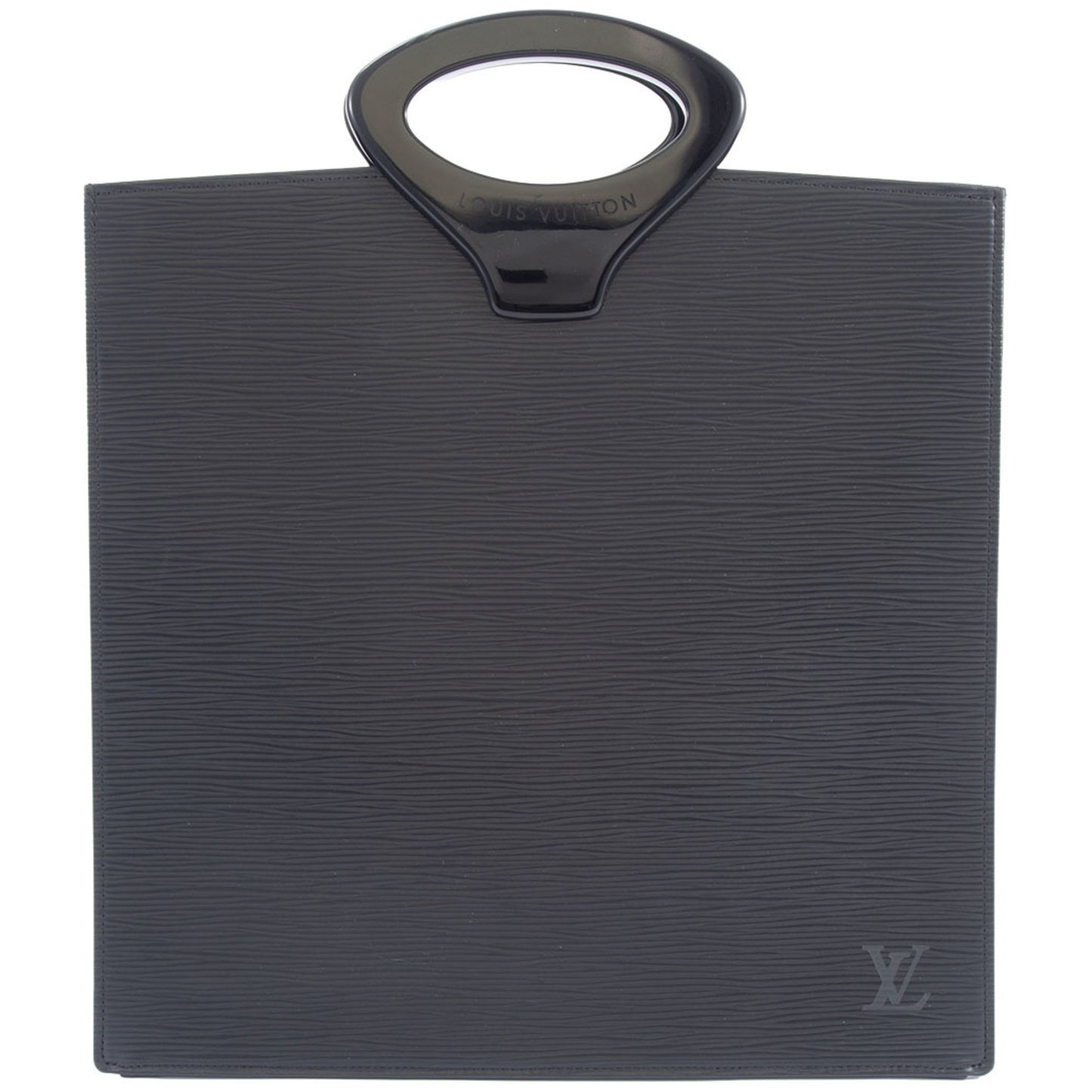 Louis Vuitton Ombre, Black, Leather, handbag
