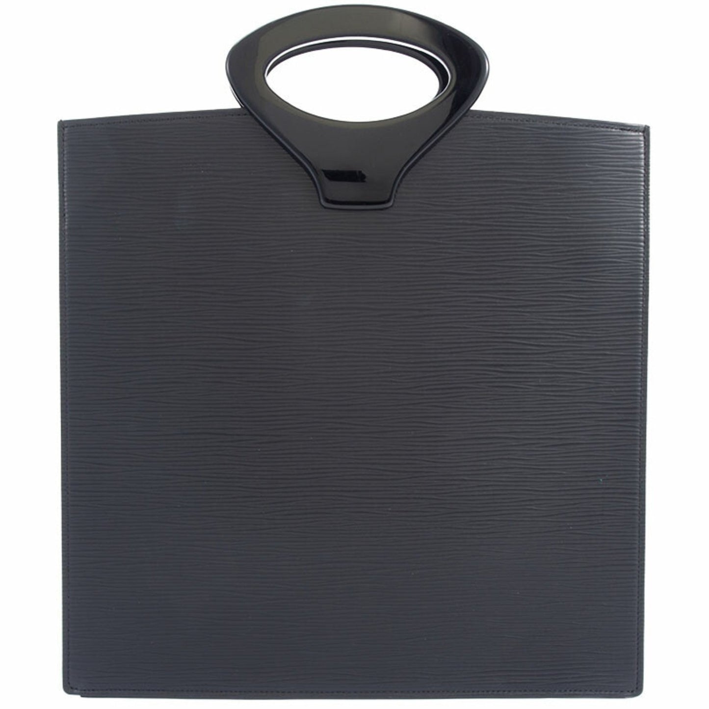Louis Vuitton Ombre, Black, Leather, handbag