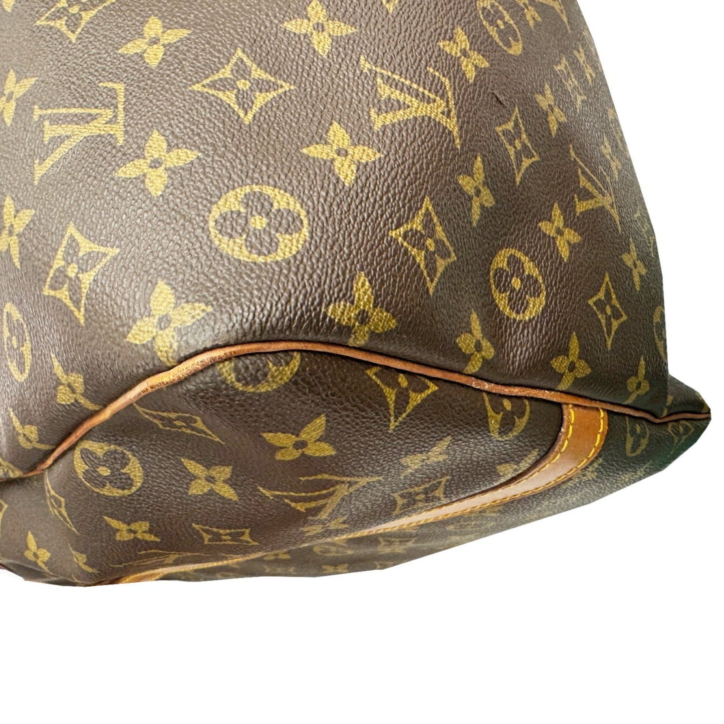 Louis Vuitton Keepall Bandoulière 60, Brown, Canvas, travel