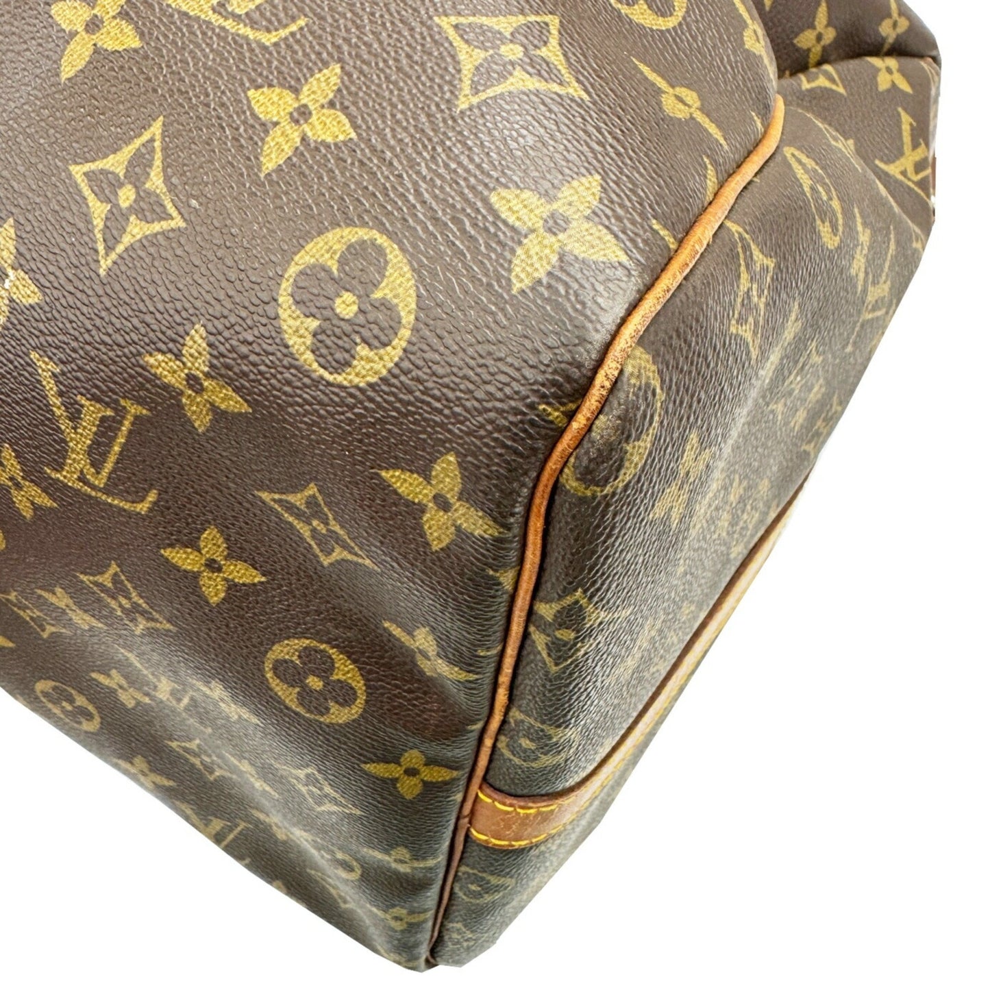 Louis Vuitton Keepall Bandoulière 60, Brown, Canvas, travel