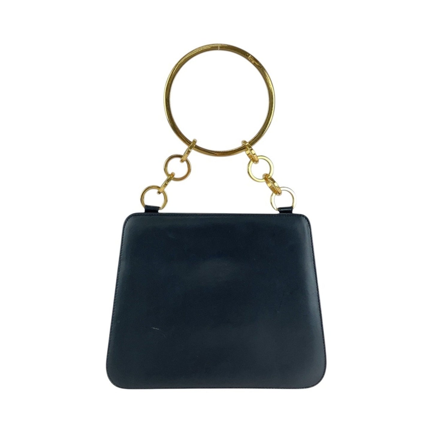 Salvatore Ferragamo, Black, Leather, handbag