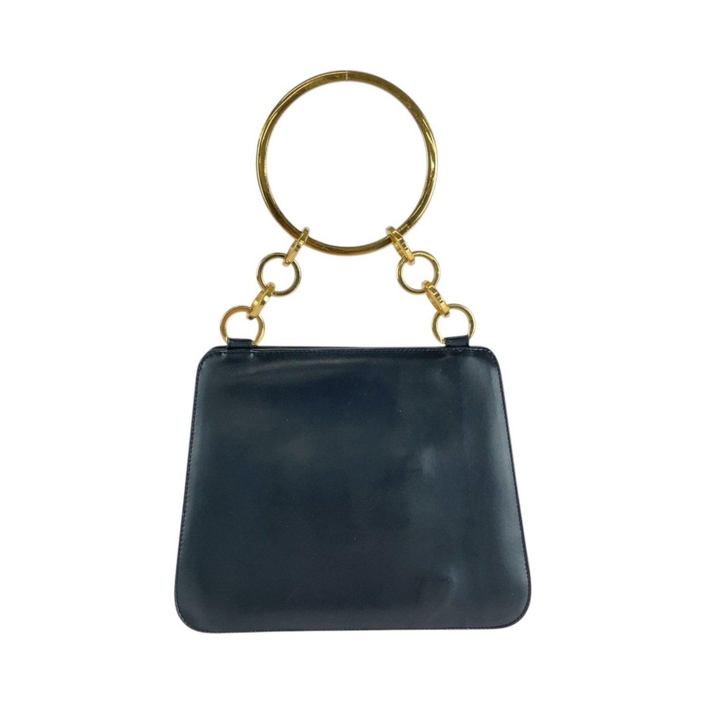 Salvatore Ferragamo, Black, Leather, handbag