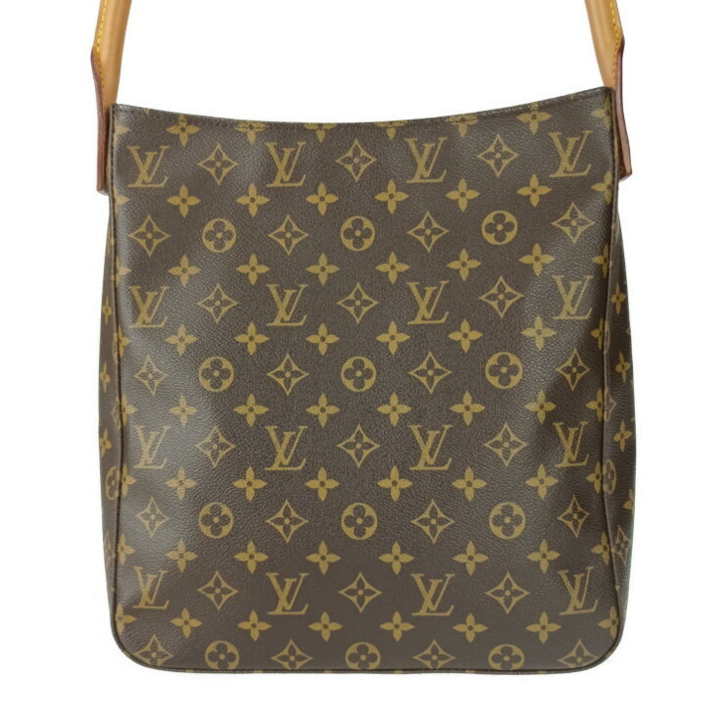 Louis Vuitton Looping GM, Brown, Canvas, shoulder