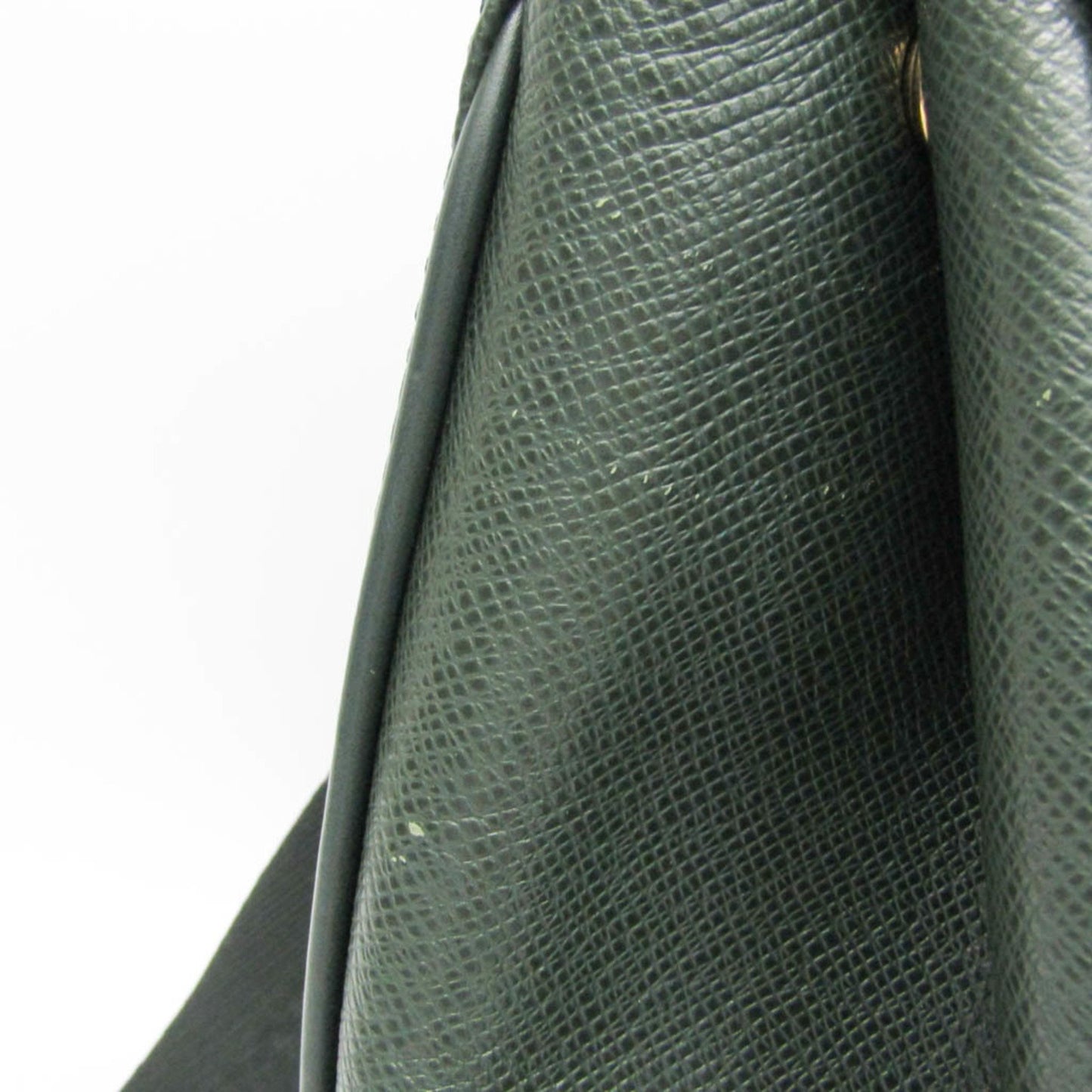 Louis Vuitton Cassiar, Green, Leather, backpack
