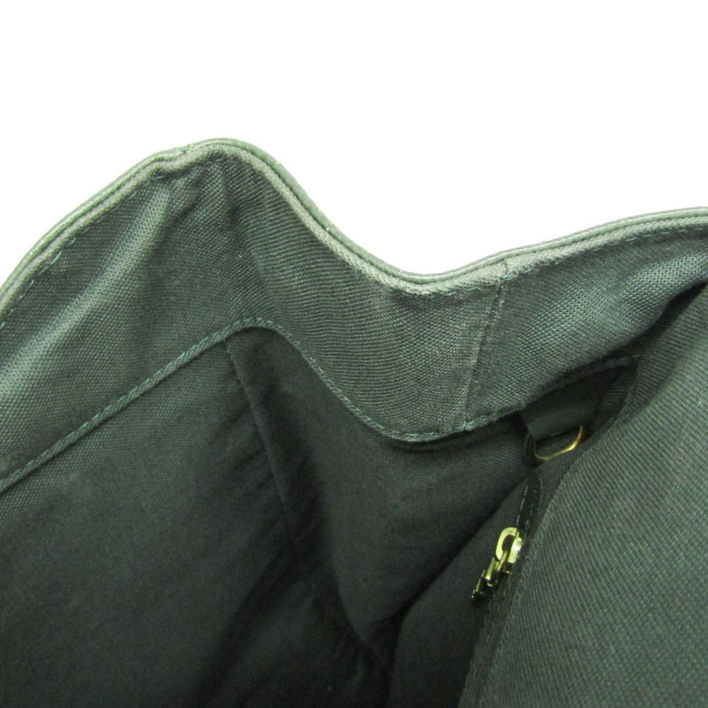 Louis Vuitton Cassiar, Green, Leather, backpack