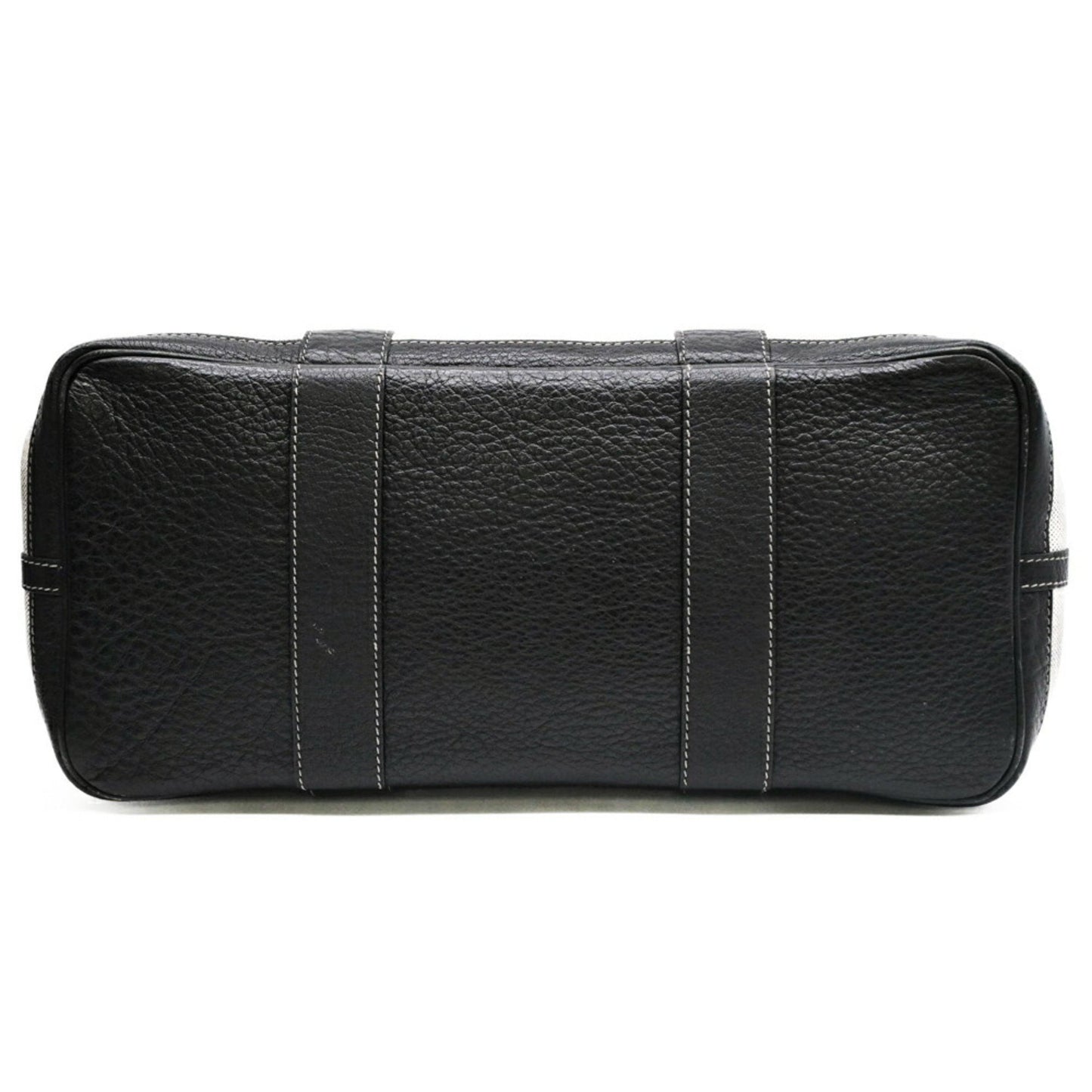 Hermès Garden Party, Grey, Canvas, handbag
