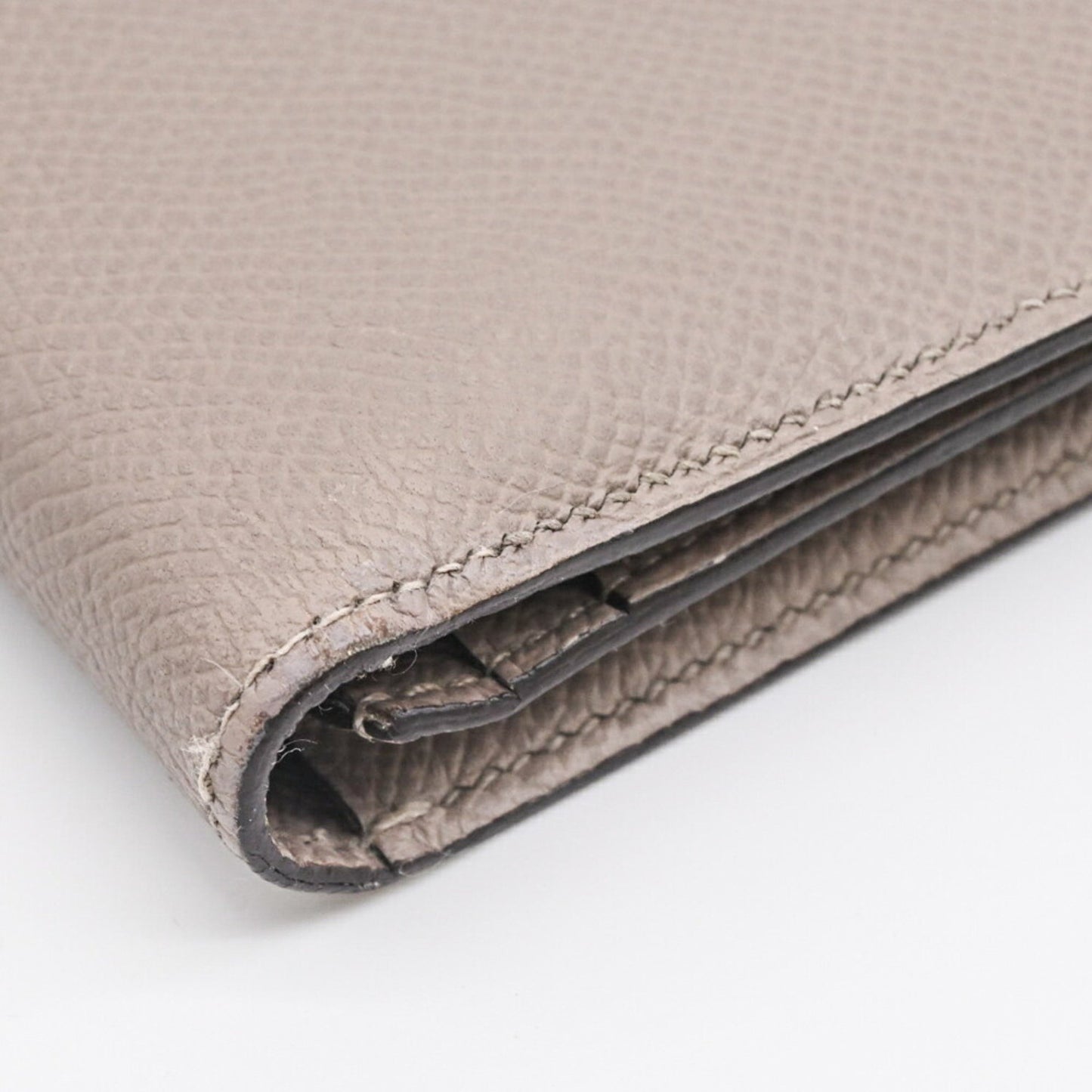 Hermès Béarn, Grey, Leather, wallet