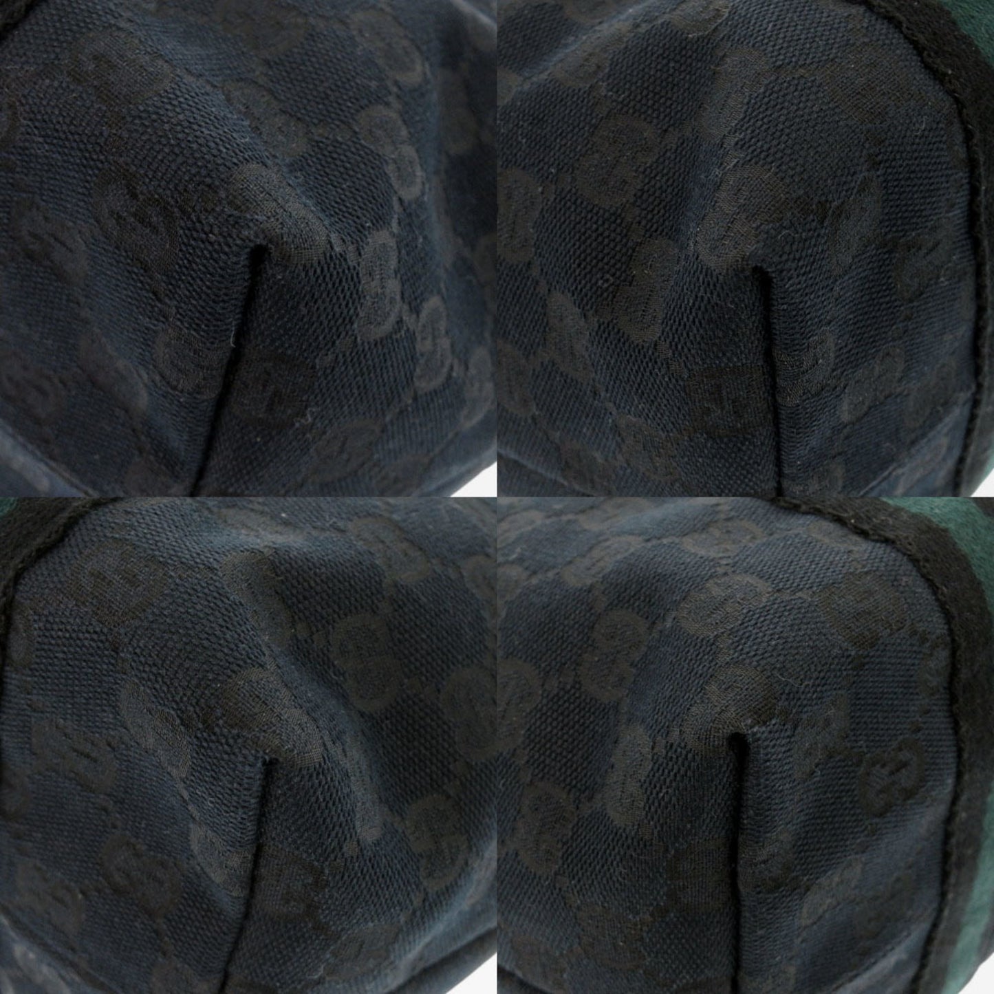 Gucci Sherry, Black, Canvas, tote