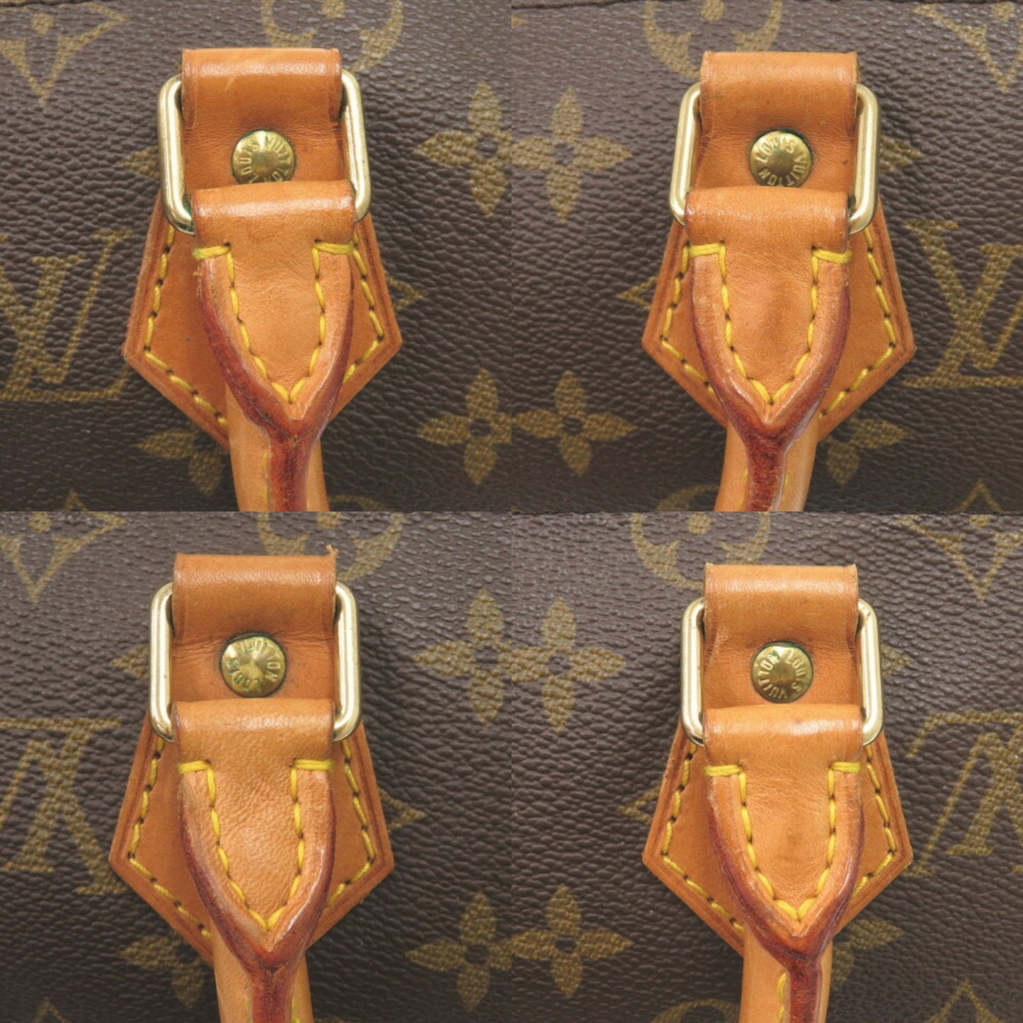 Louis Vuitton Speedy 25, Brown, Canvas, handbag