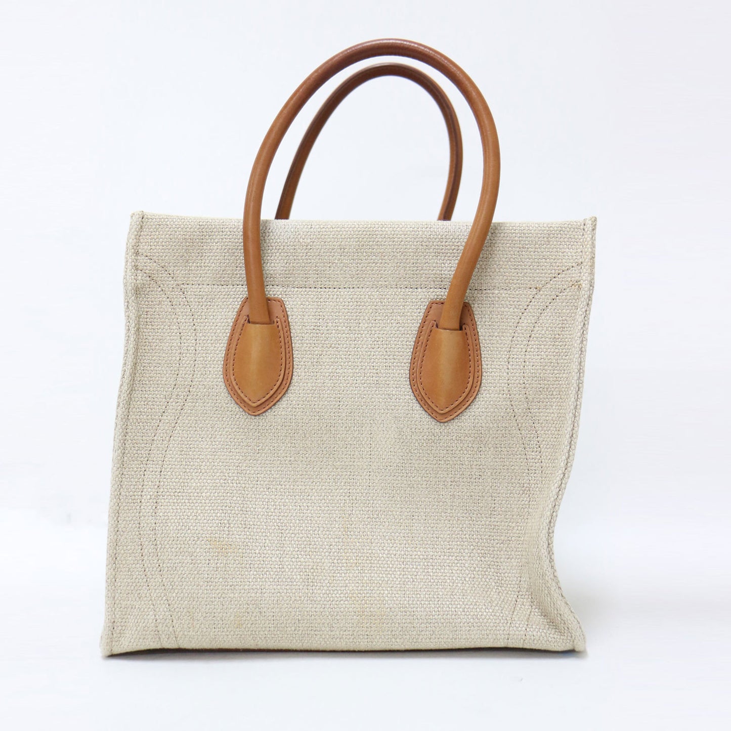 Céline Luggage Phantom, Beige, Canvas, tote