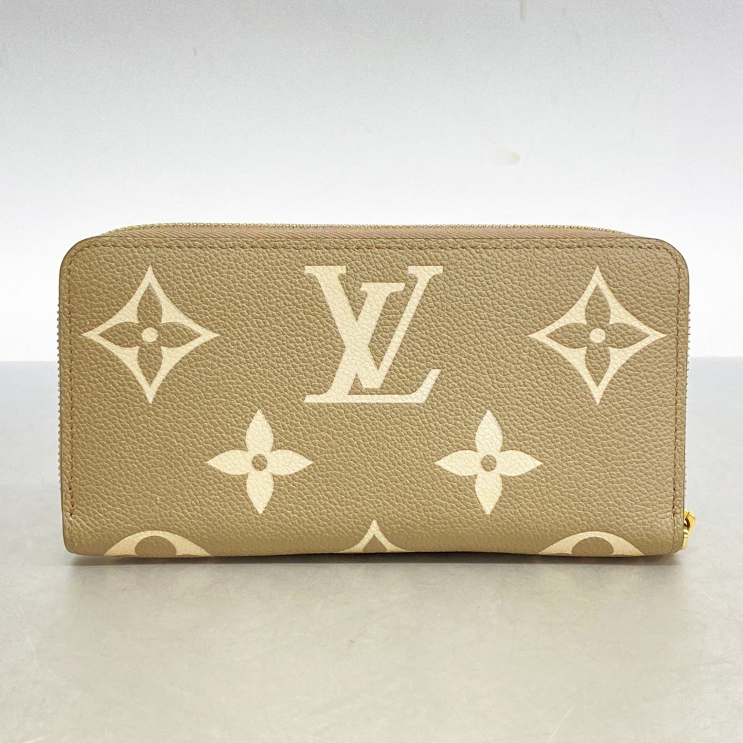Louis Vuitton Zippy wallet, Beige, Leather, wallet