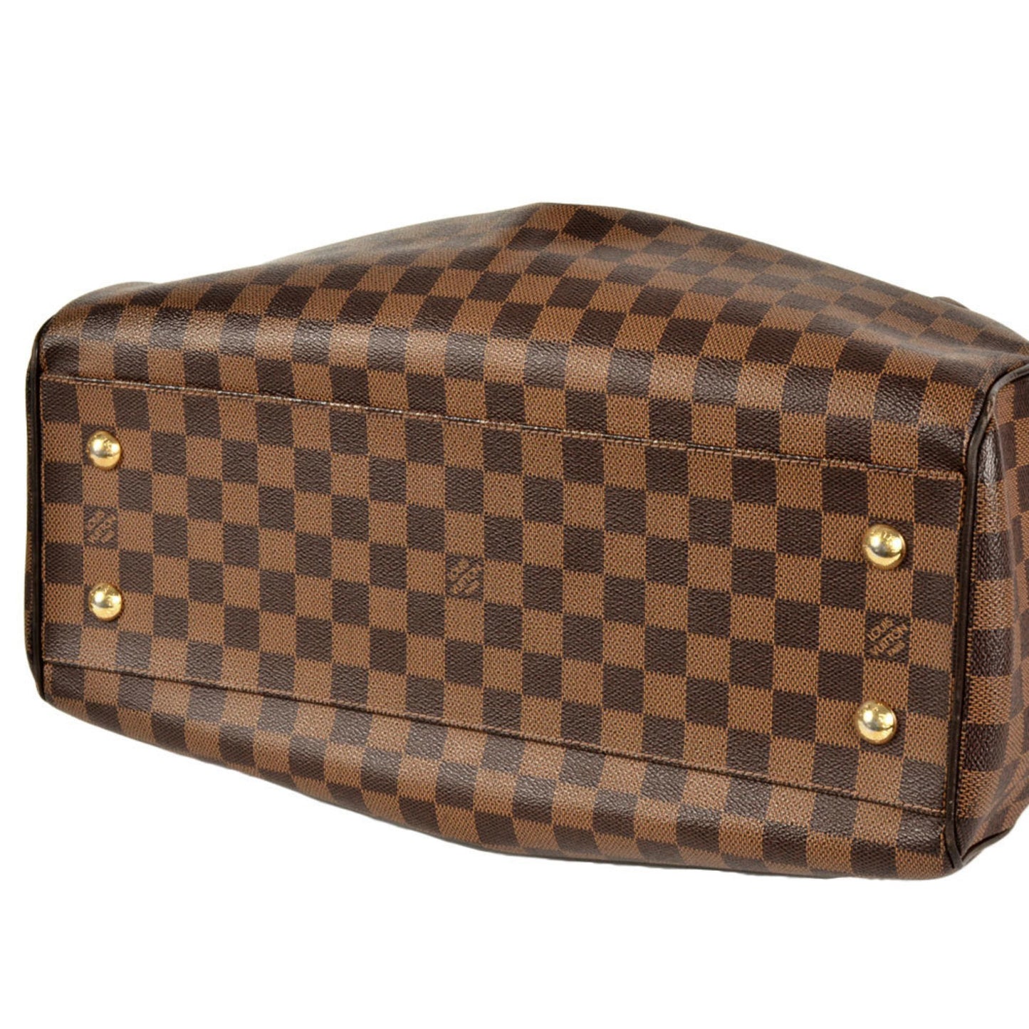 Louis Vuitton Trevi, Brown, Canvas, handbag