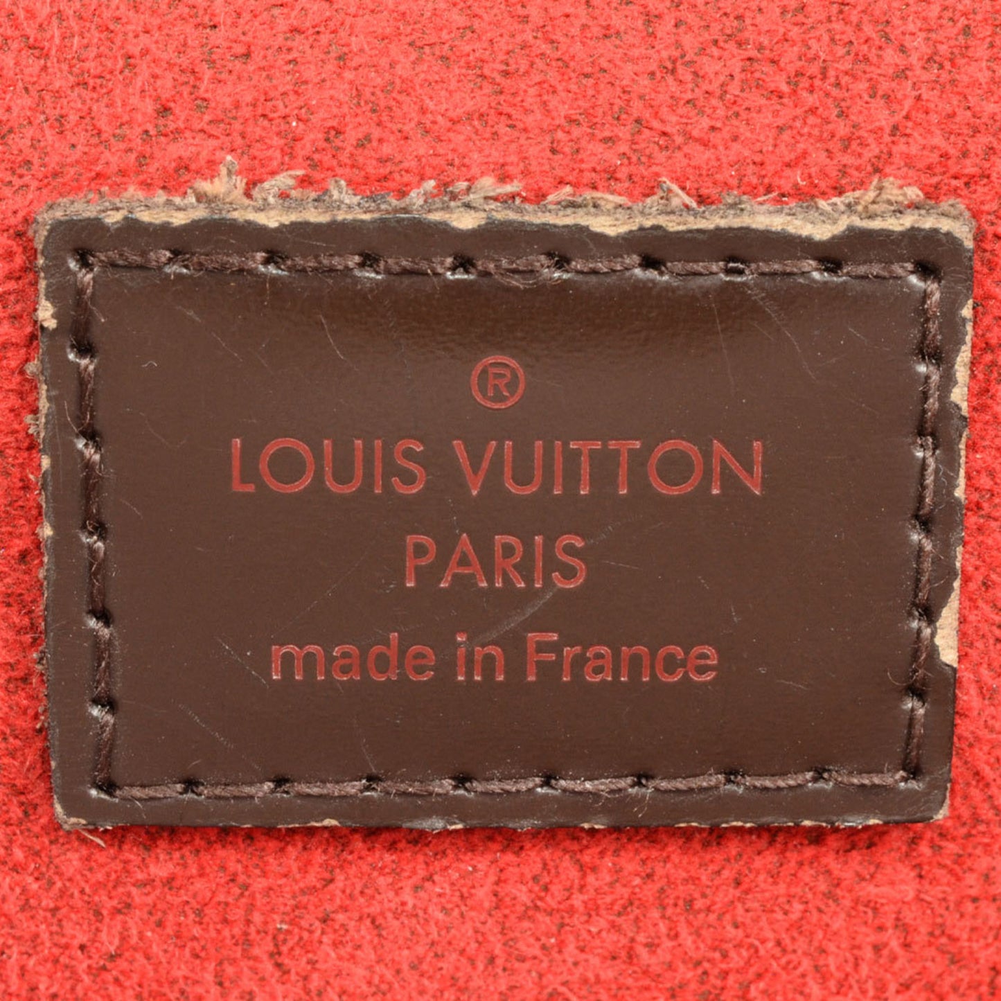Louis Vuitton Trevi, Brown, Canvas, handbag
