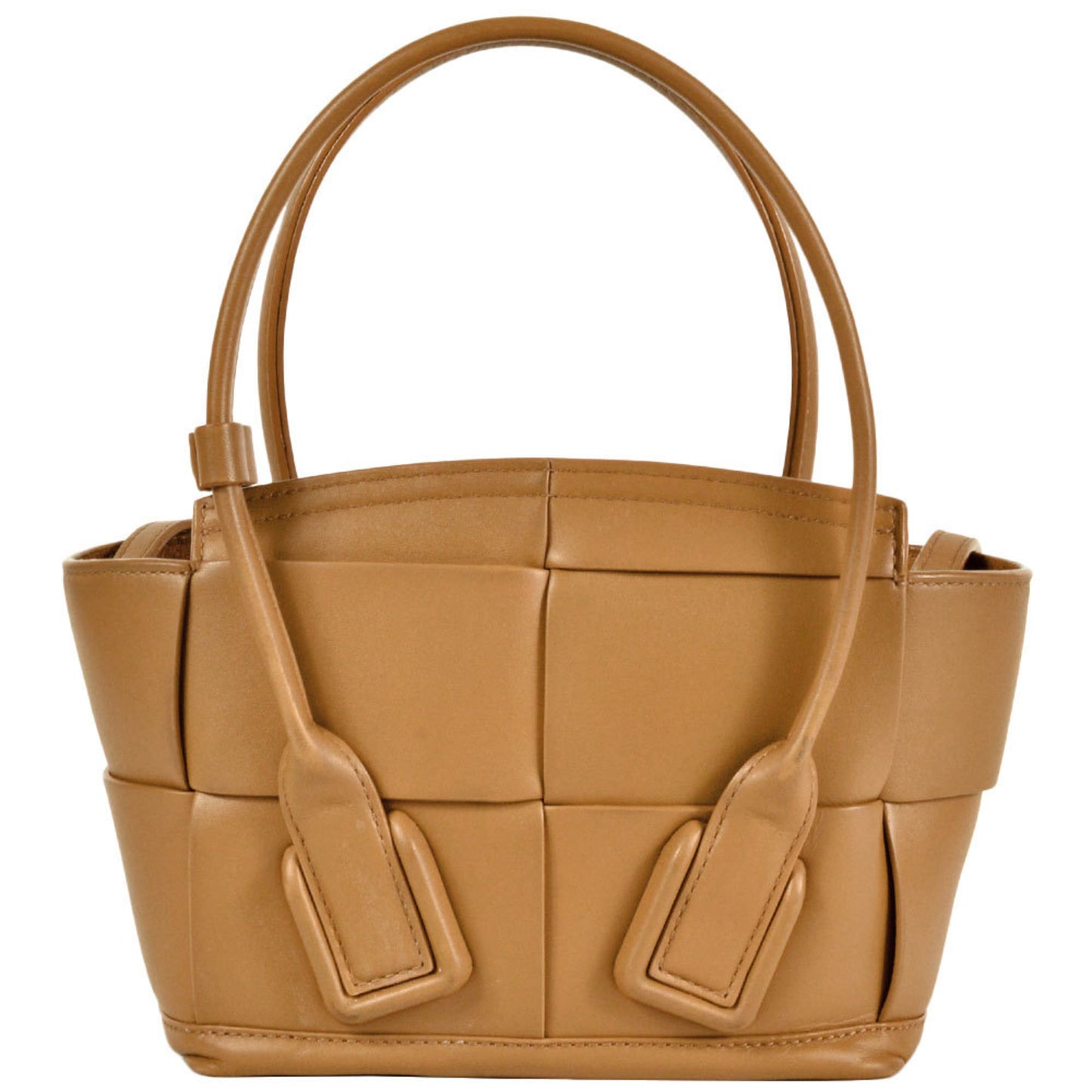 Bottega Veneta Arco, Brown, Leather, handbag