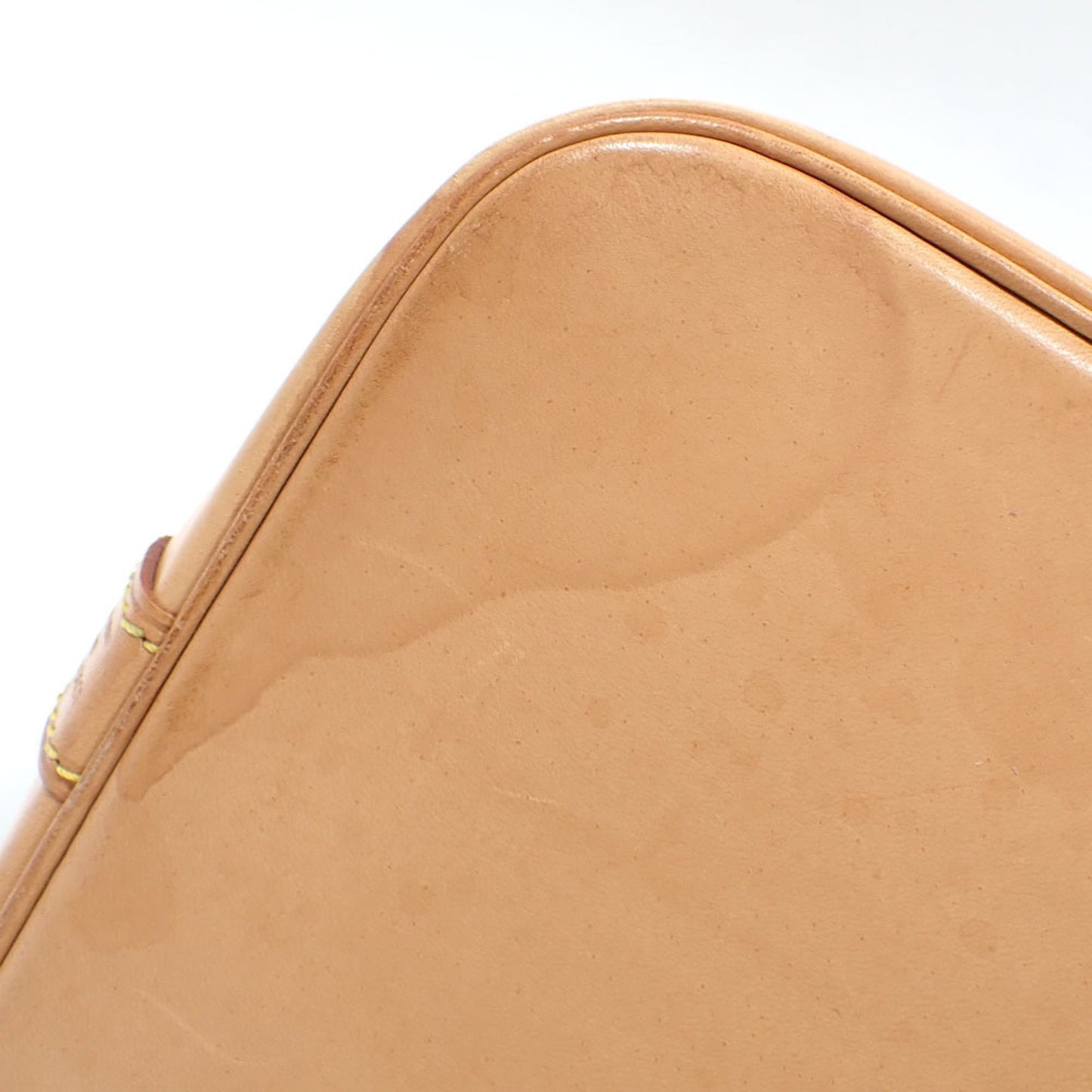 Louis Vuitton Alma, Brown, Canvas, handbag