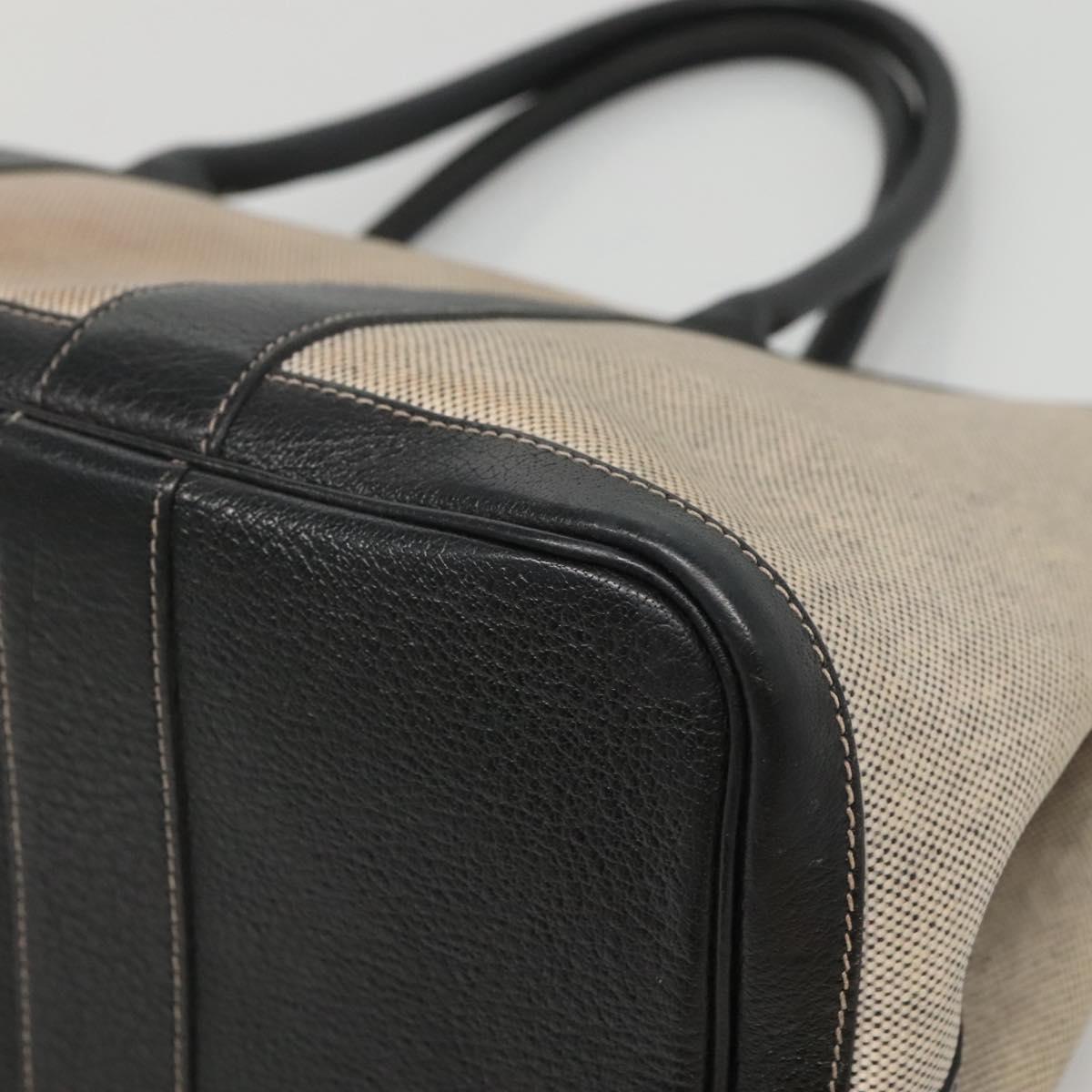 Hermès Garden Party, Beige, Canvas, tote
