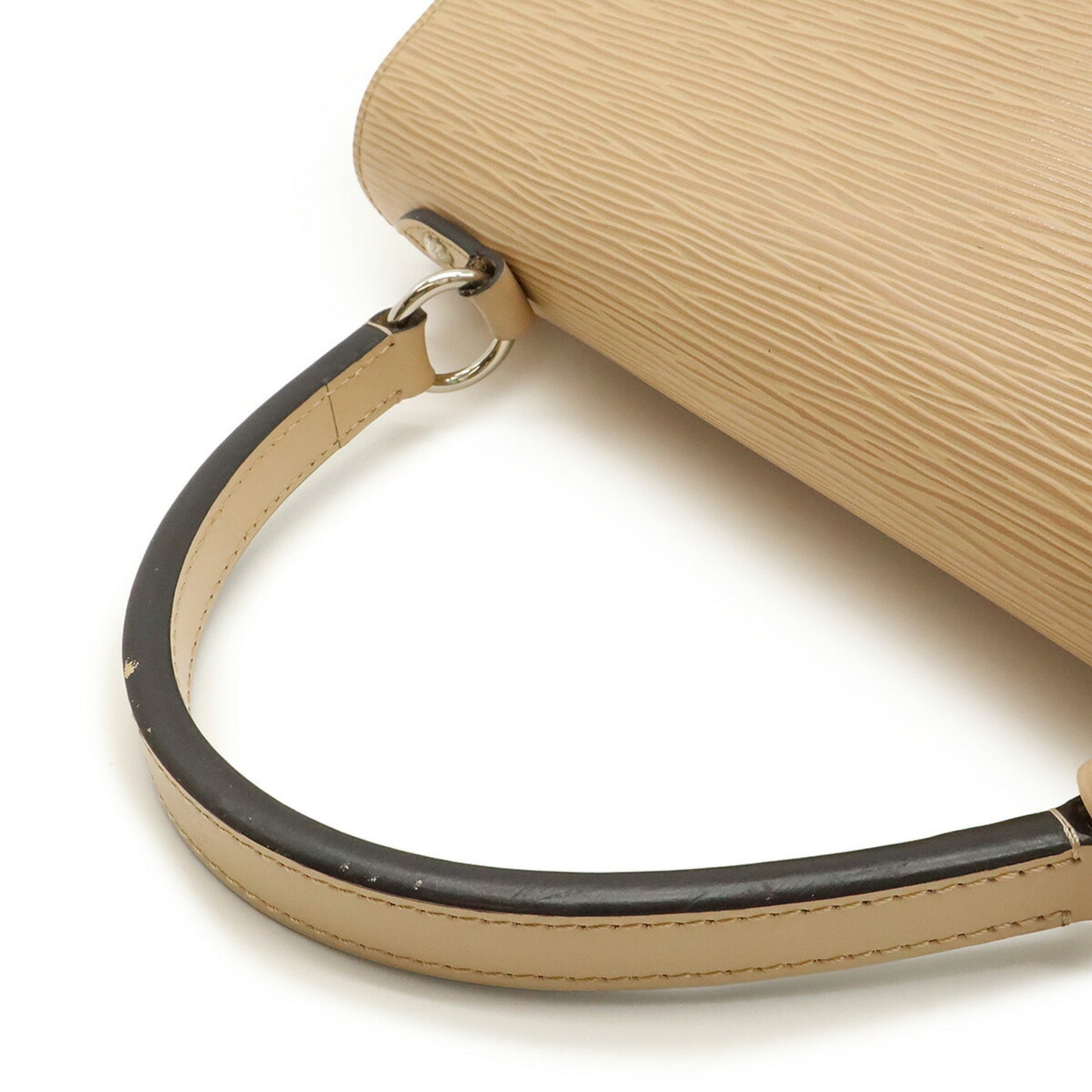 Louis Vuitton Cluny, Beige, Leather, handbag