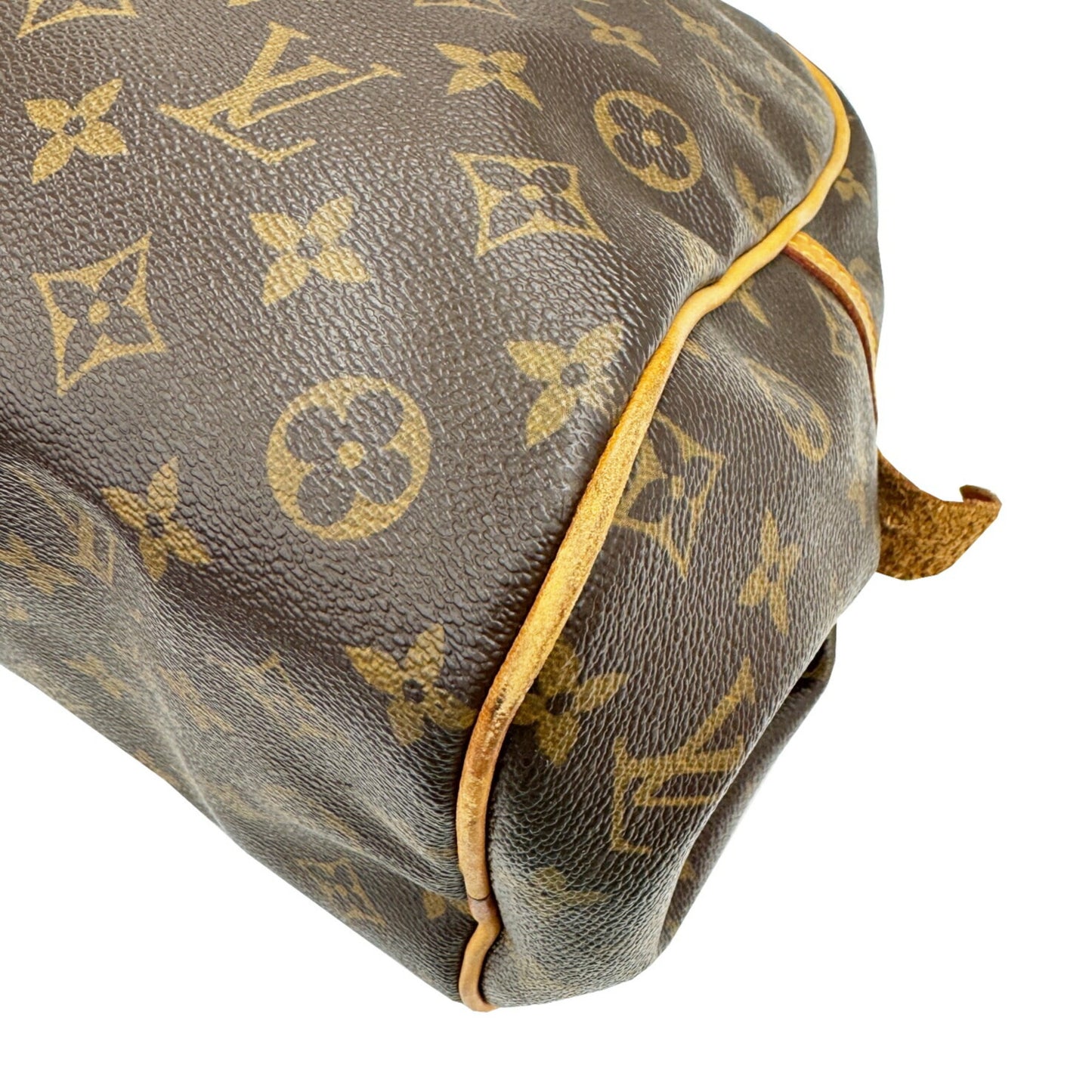 Louis Vuitton Montorgueil, Brown, Canvas, shoulder