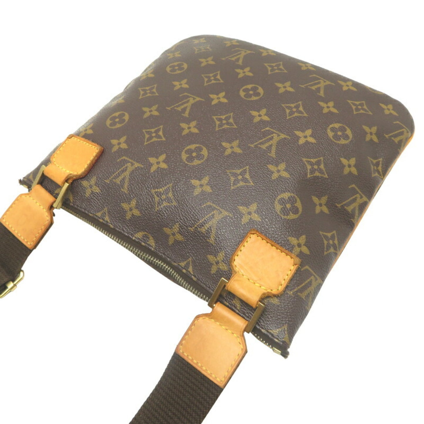 Louis Vuitton Bosphore, Brown, Canvas, shoulder