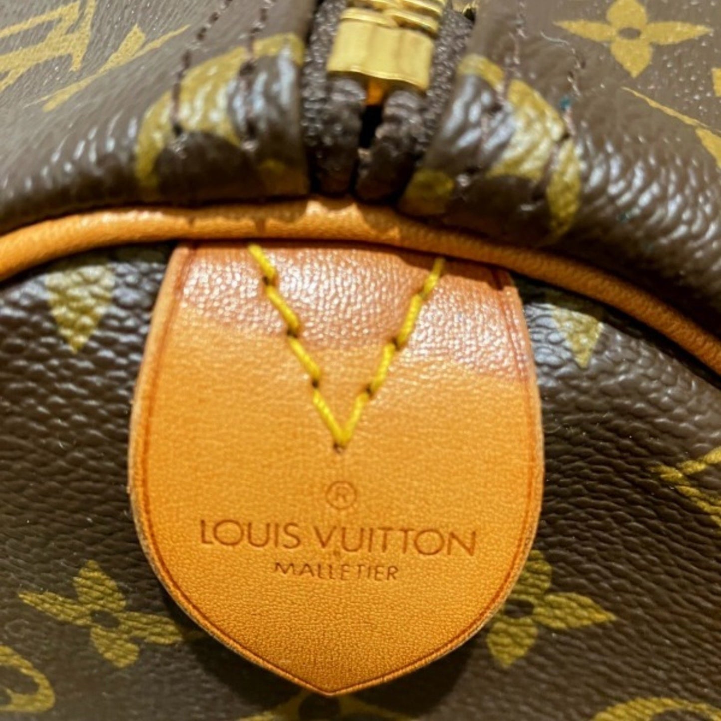Louis Vuitton Keepall 55, Brown, Canvas, travel
