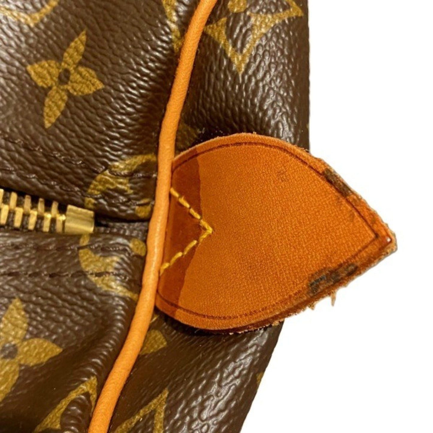 Louis Vuitton Keepall 55, Brown, Canvas, travel