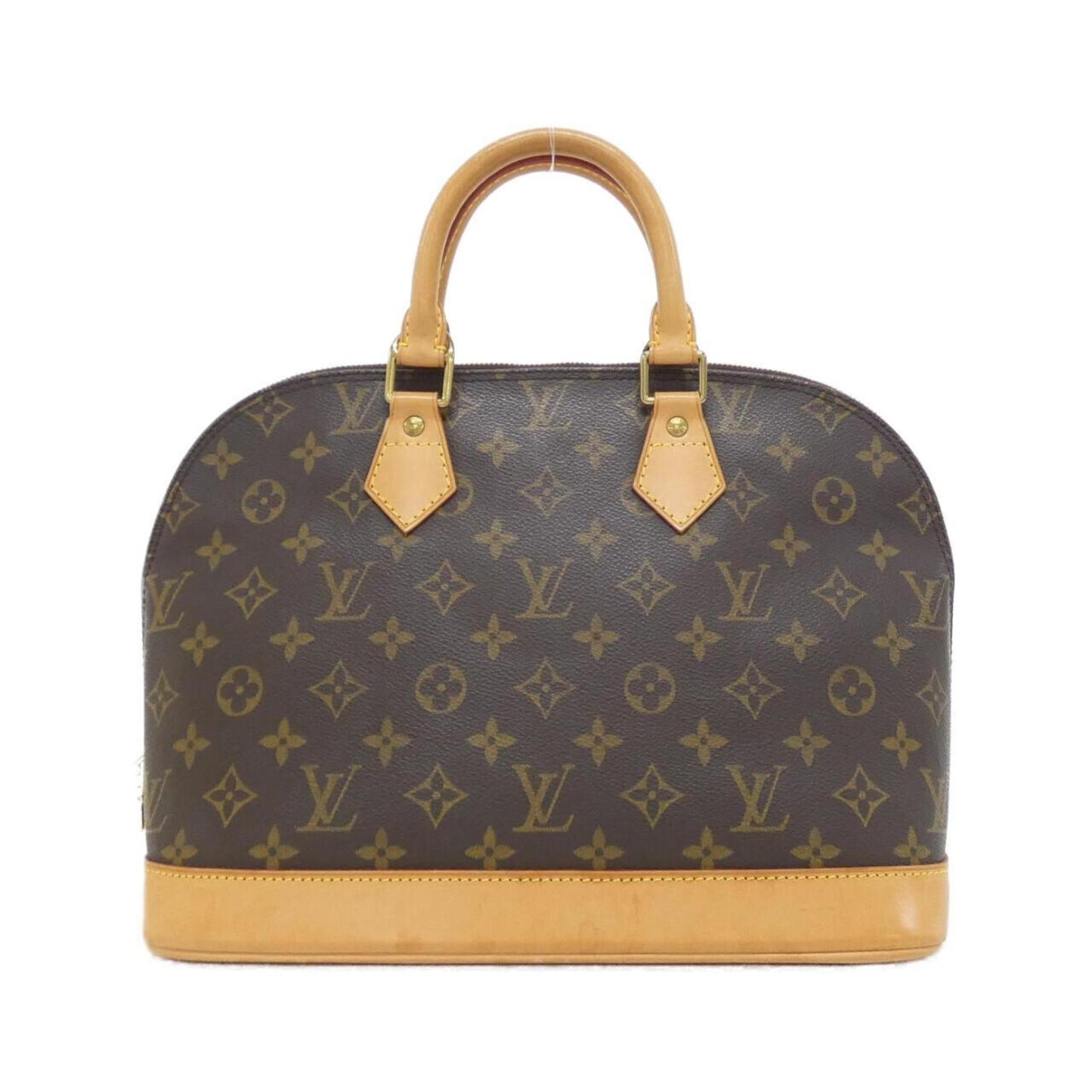Louis Vuitton Alma, Brown, Canvas, handbag