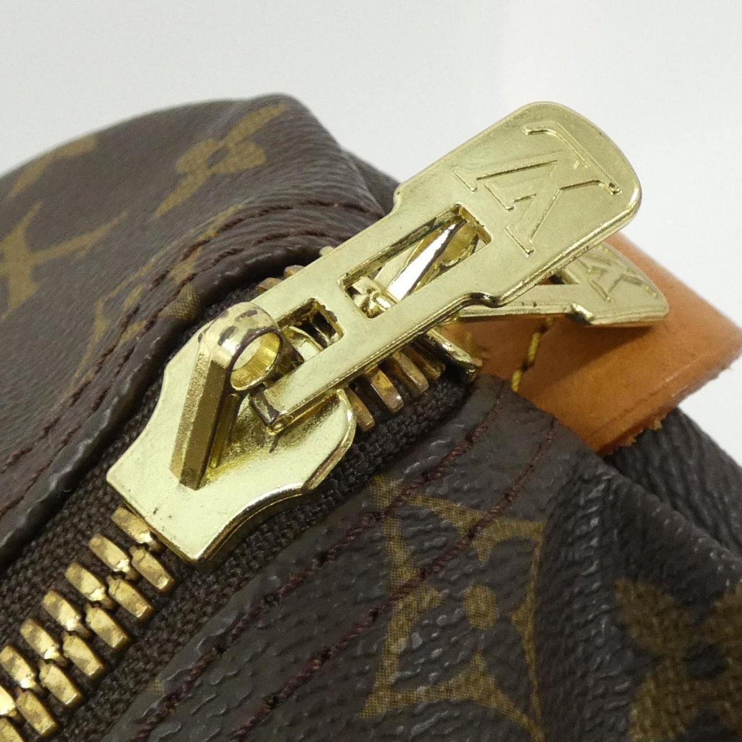 Louis Vuitton Keepall 45, Brown, Canvas, travel