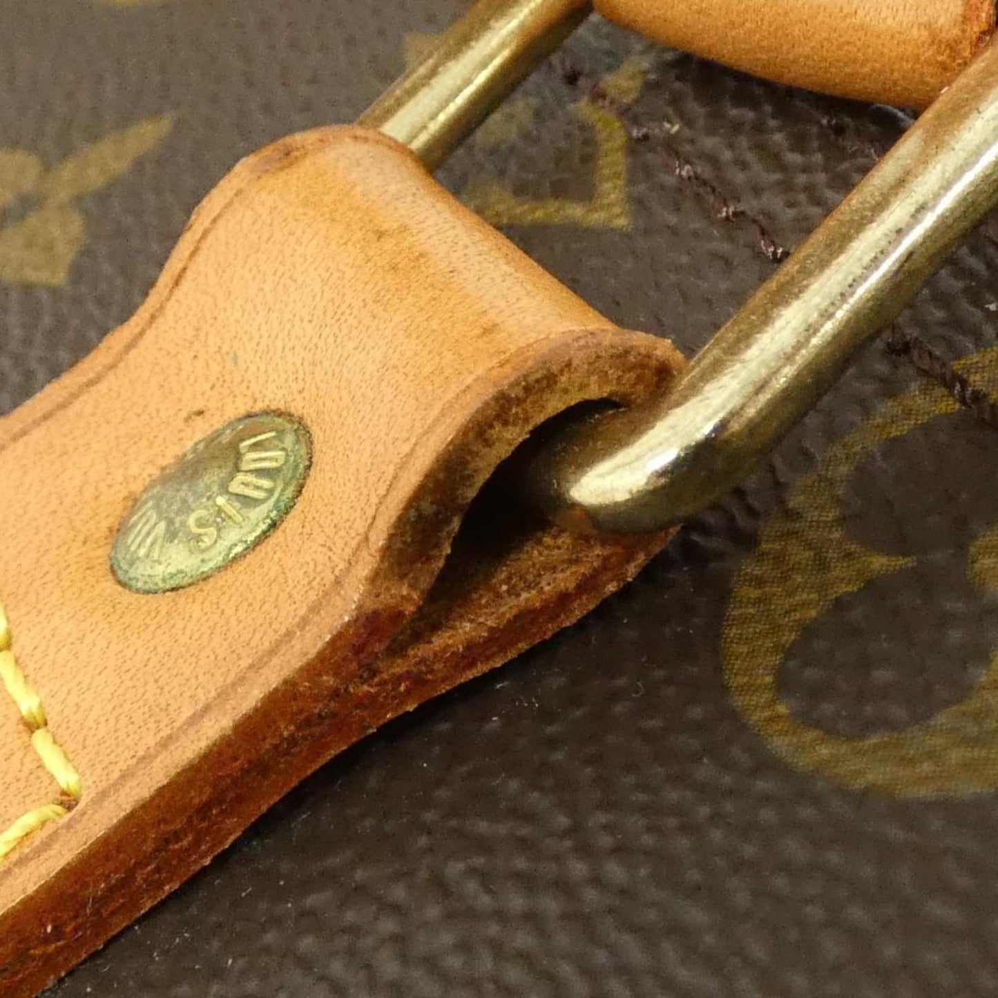 Louis Vuitton Keepall 45, Brown, Canvas, travel