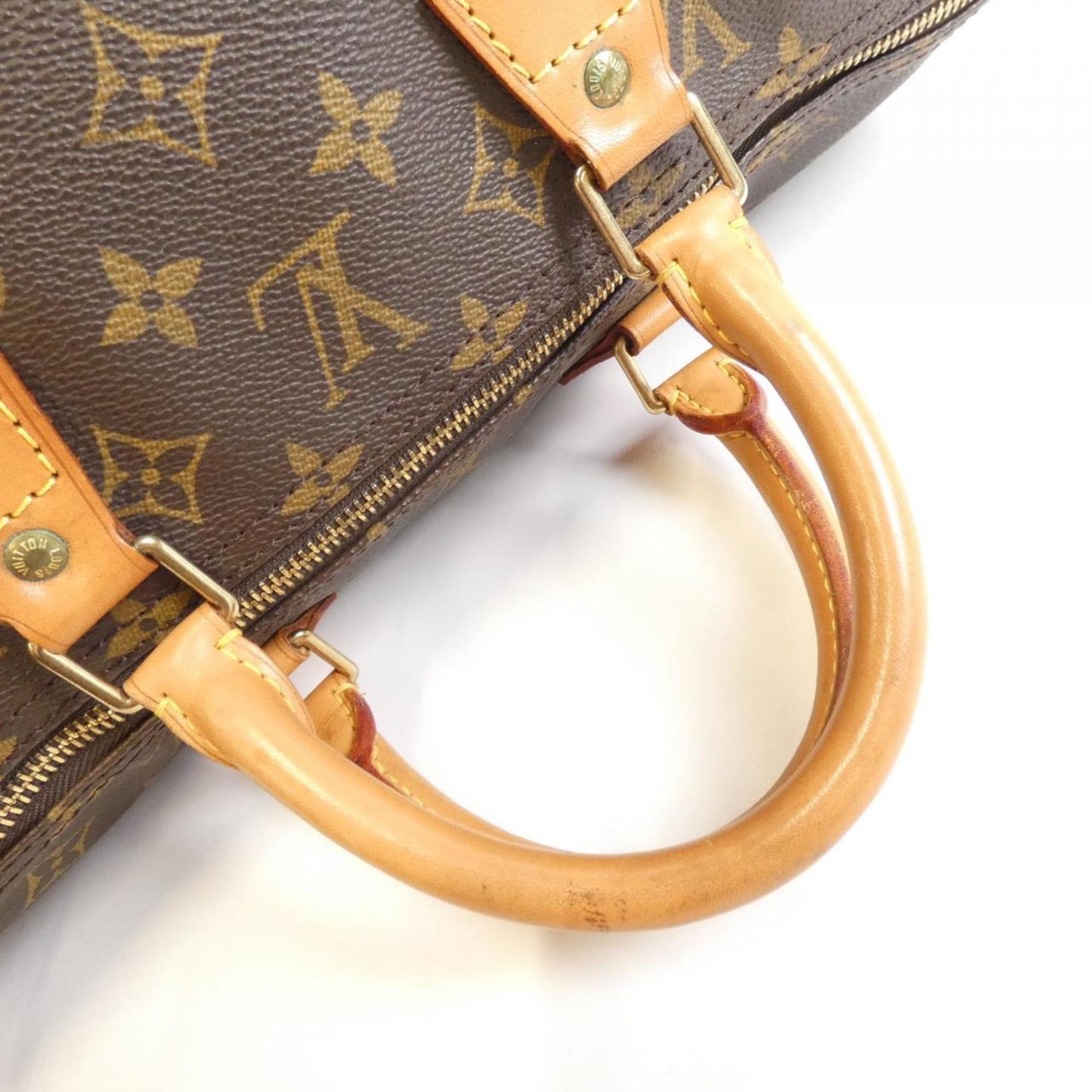Louis Vuitton Speedy 40, Brown, Canvas, handbag