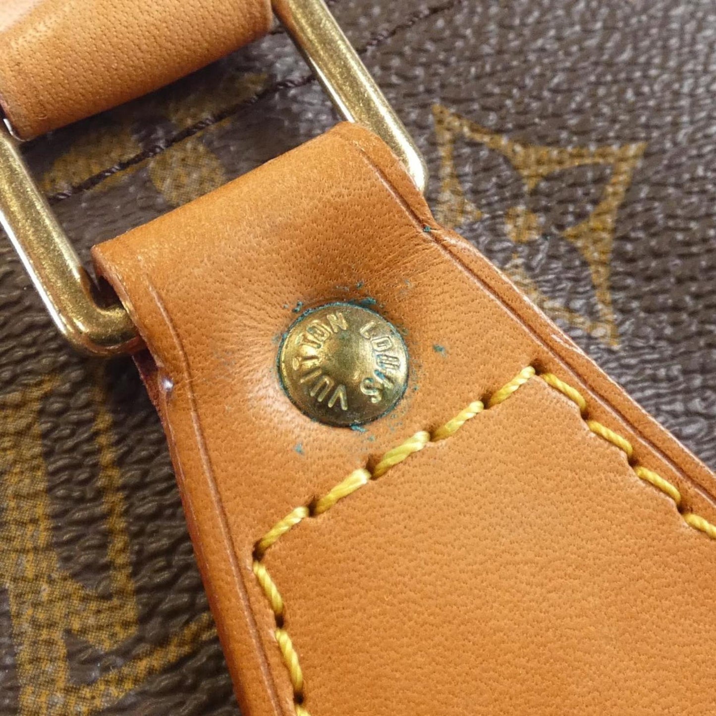 Louis Vuitton Speedy 40, Brown, Canvas, handbag