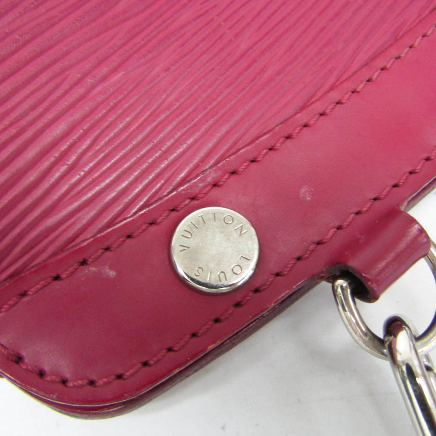Louis Vuitton Brea, Pink, Leather, handbag