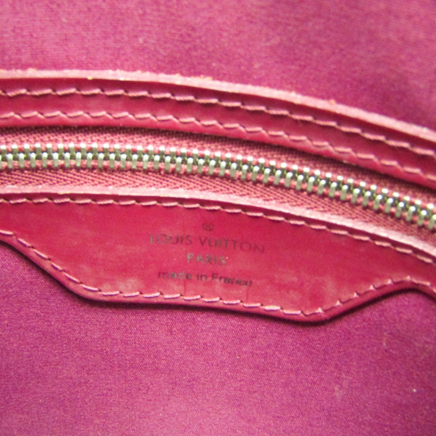 Louis Vuitton Brea, Pink, Leather, handbag