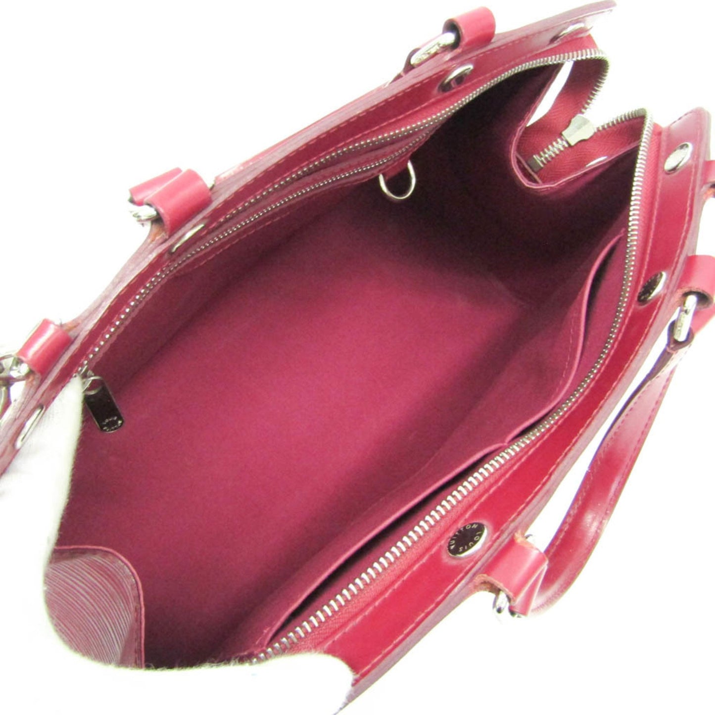 Louis Vuitton Brea, Pink, Leather, handbag