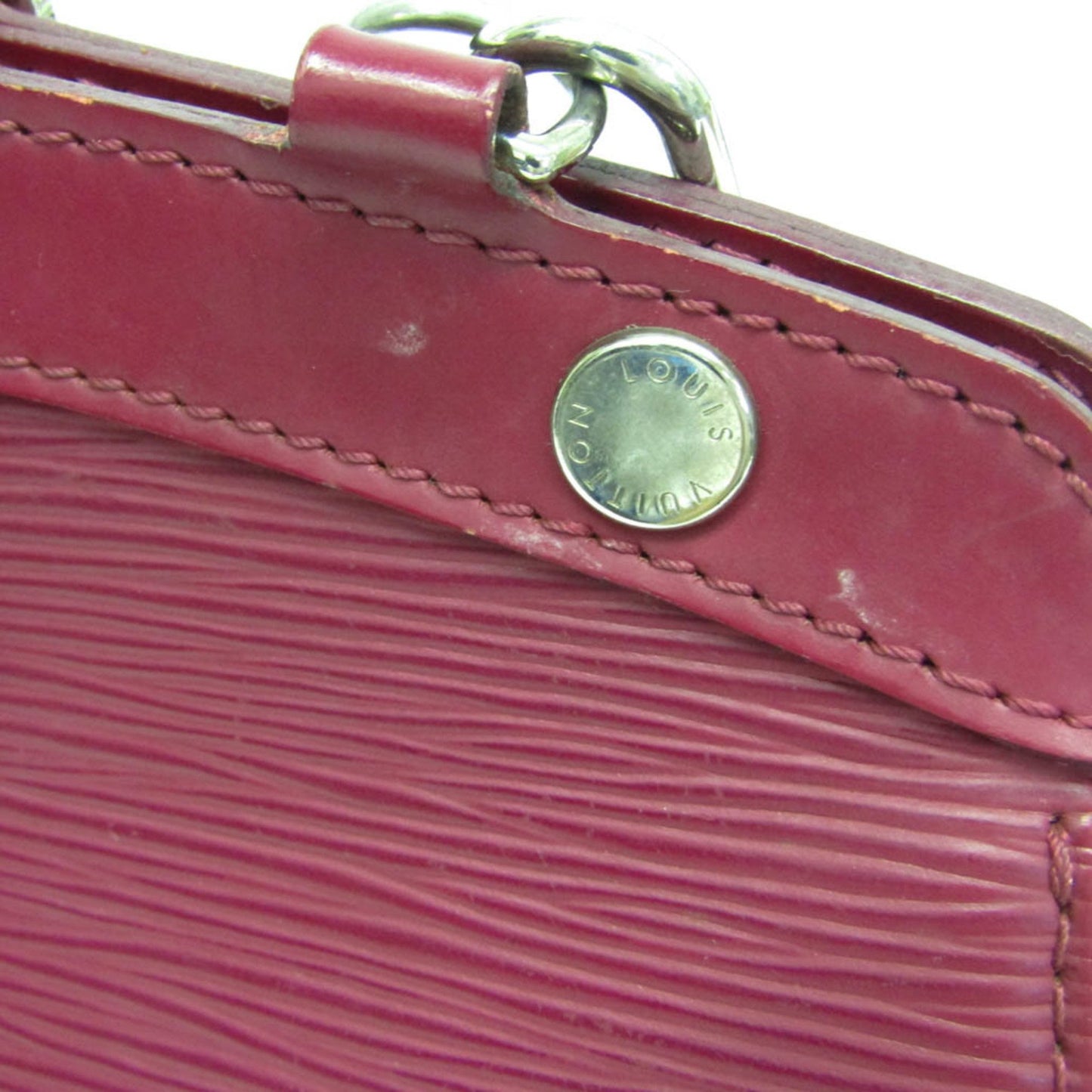 Louis Vuitton Brea, Pink, Leather, handbag