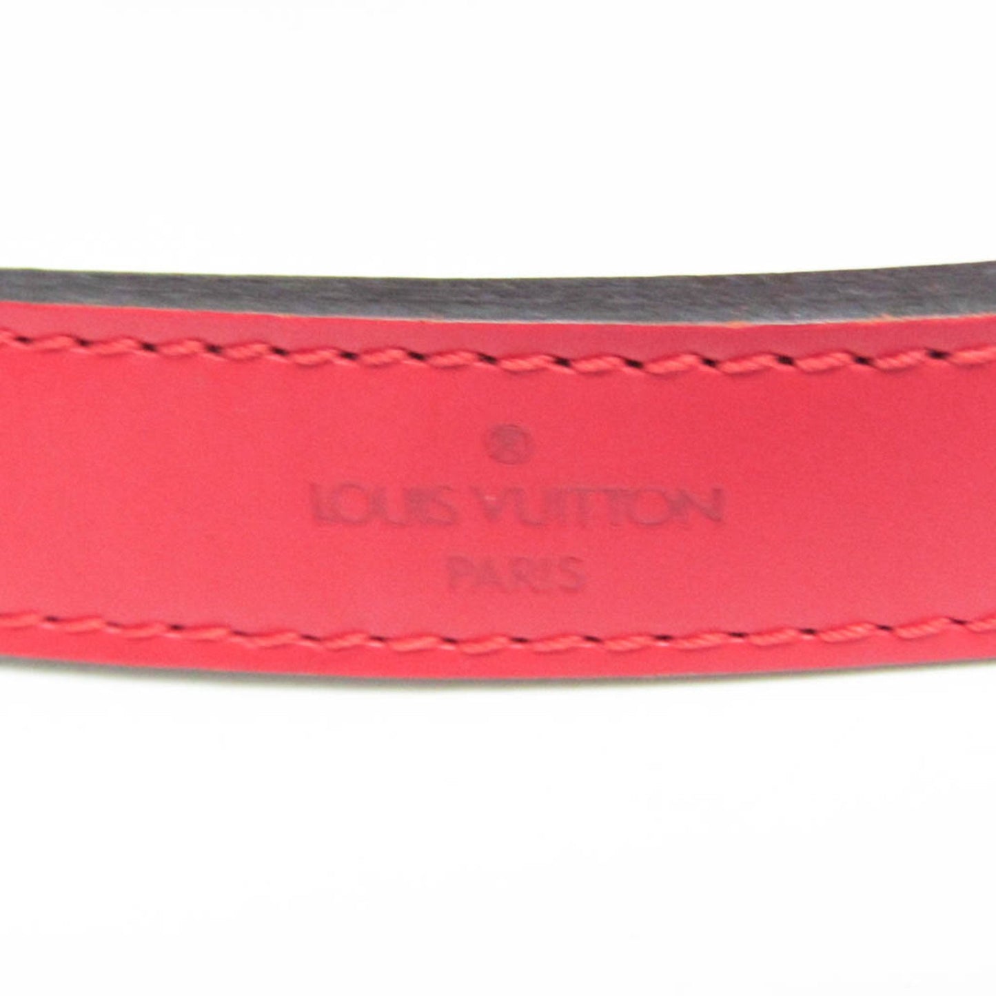 Louis Vuitton Petit Noé, Red, Leather, shoulder