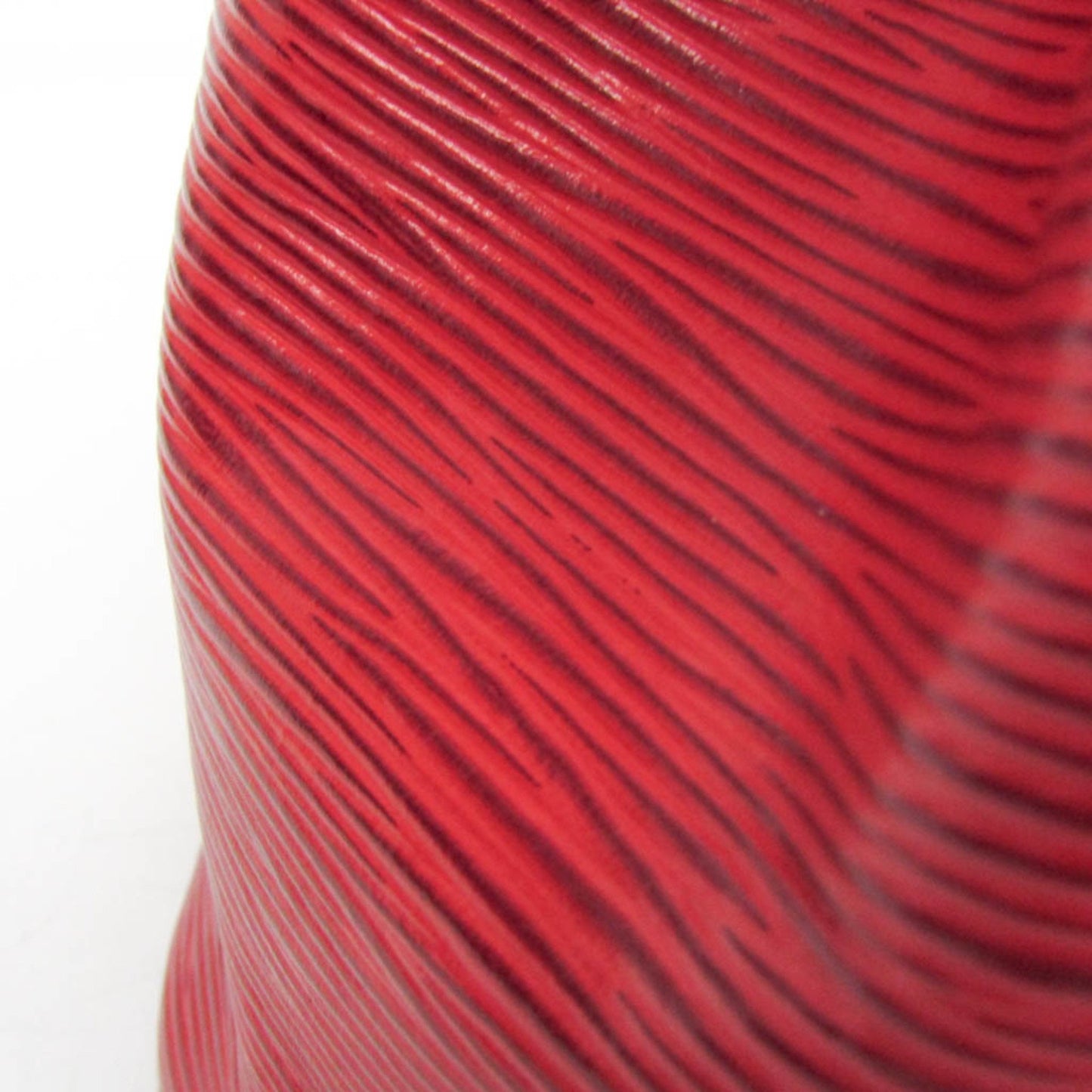 Louis Vuitton Petit Noé, Red, Leather, shoulder
